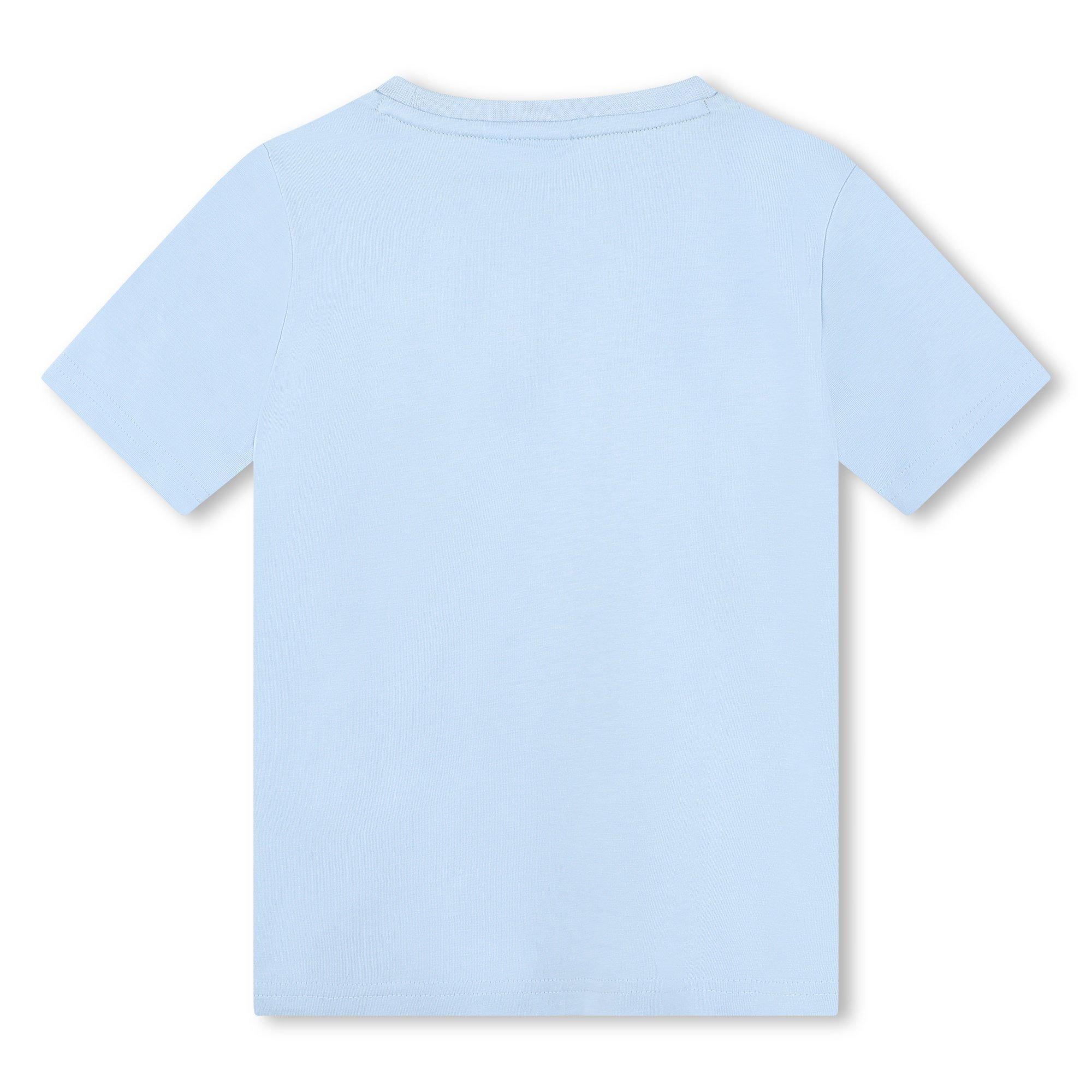 Pale Blue 783 - Boss - Kids Bld Logo T-Shirt, Bold Design - 2