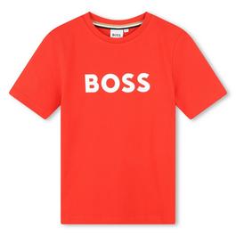 Boss Kids Large Logo T-Shirt, Logo Design