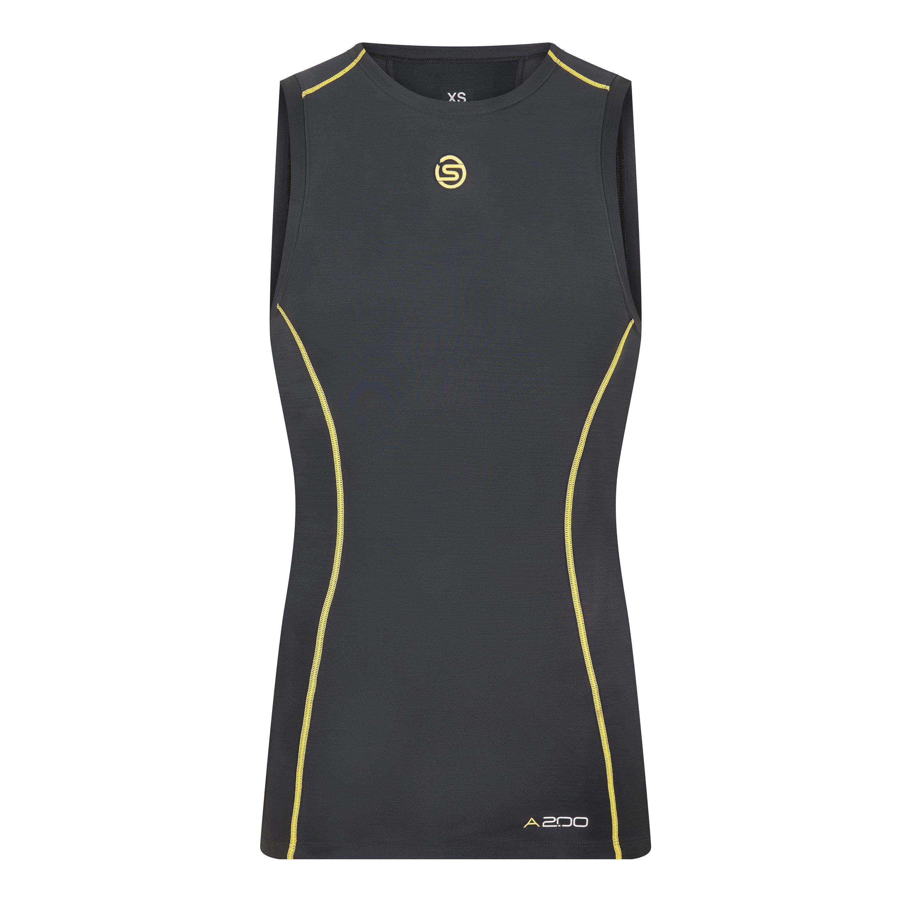 Black - Skins - A200 Sleeveless Mens - 1