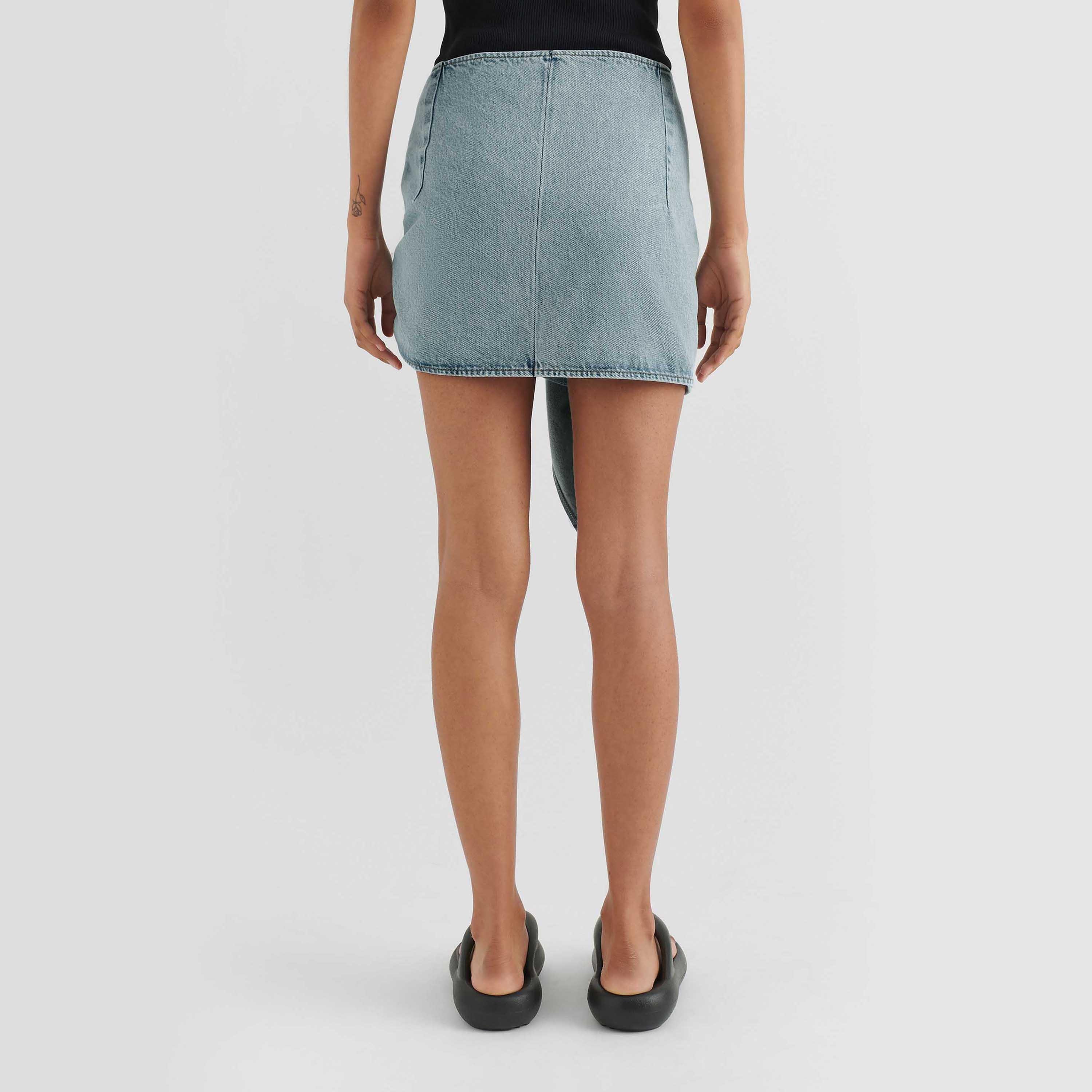 Light Blue - Axel Arigato - Hydra Wrap Skirt - 2