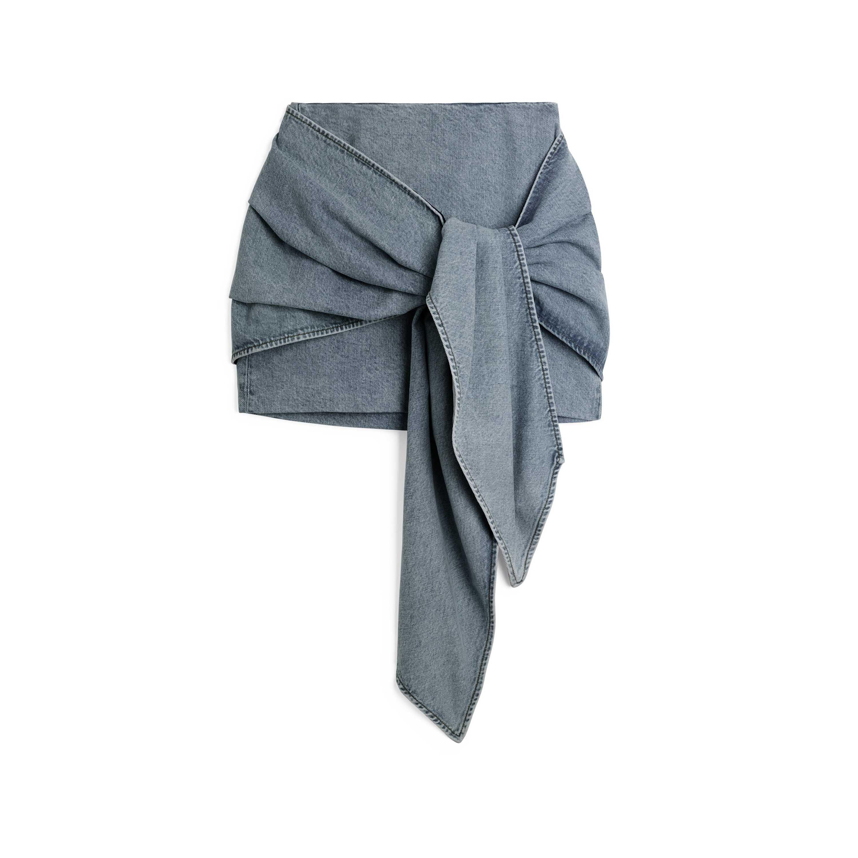 Light Blue - Axel Arigato - Hydra Wrap Skirt - 5