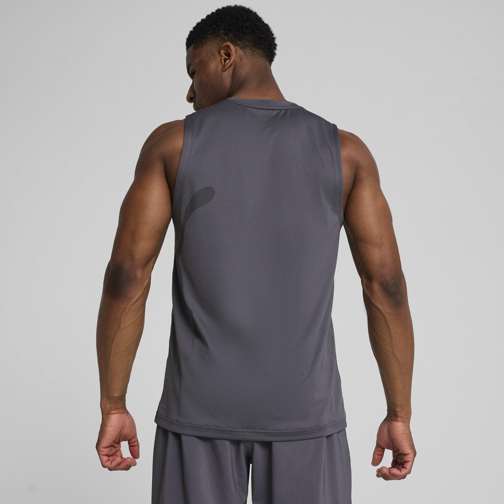 Grey - Puma - Big Logo Tank Sn99 - 4