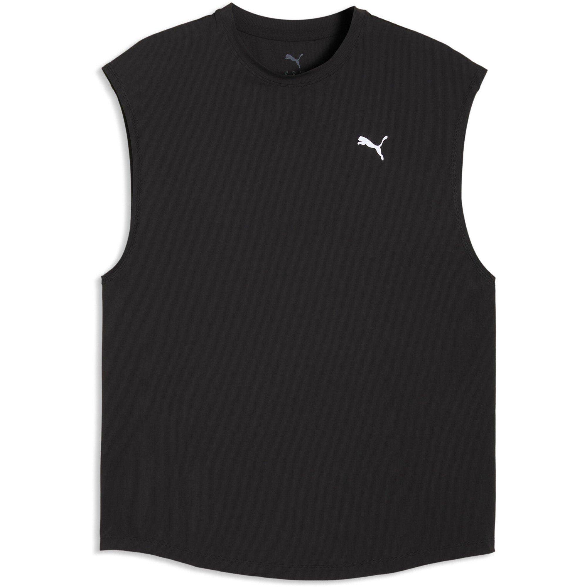 Puma Men's Run Coolcell Performance Gym Vest - Black Puma Black - M