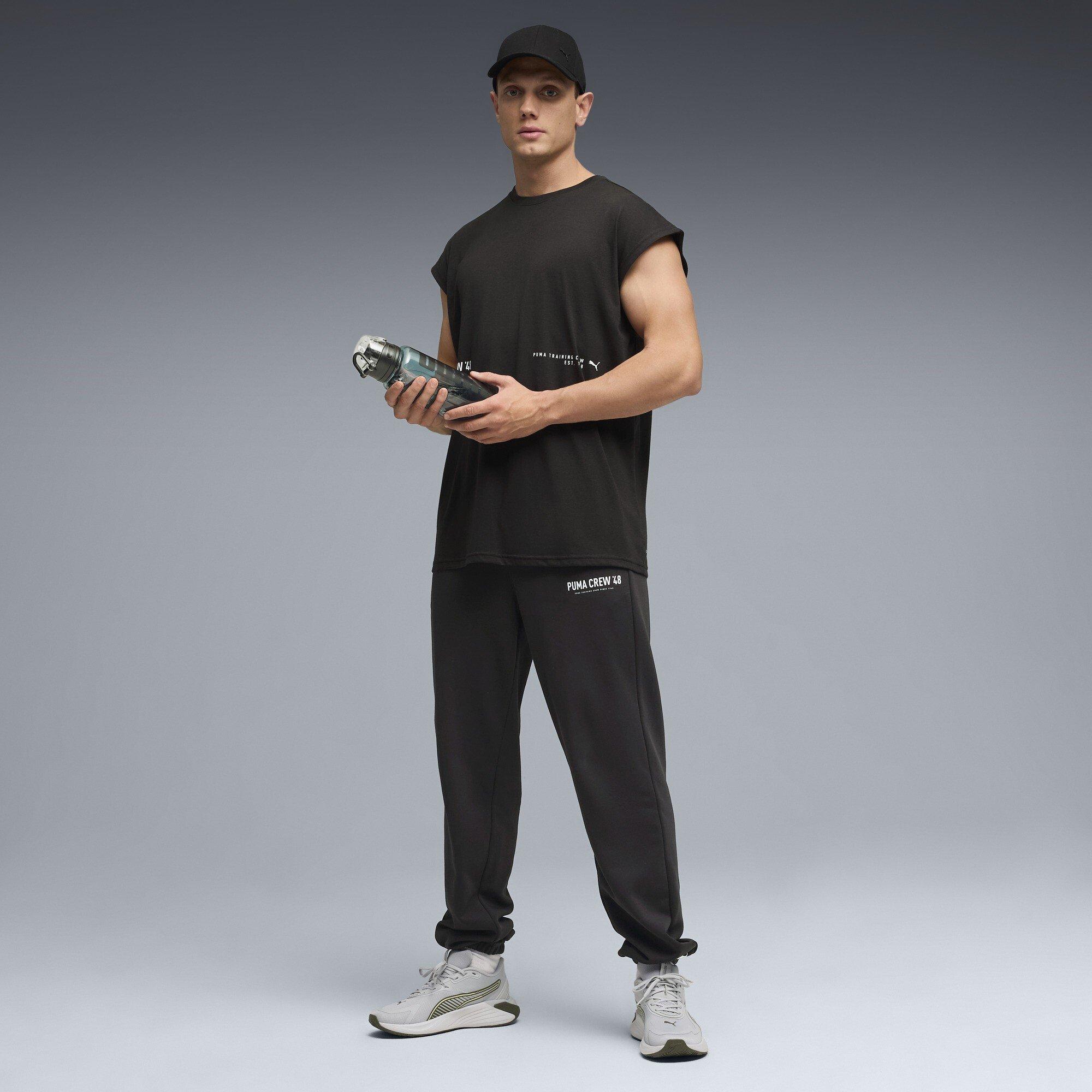 Negro Puma - Puma - Men's Graphic Cutoff Tank Vest - 5