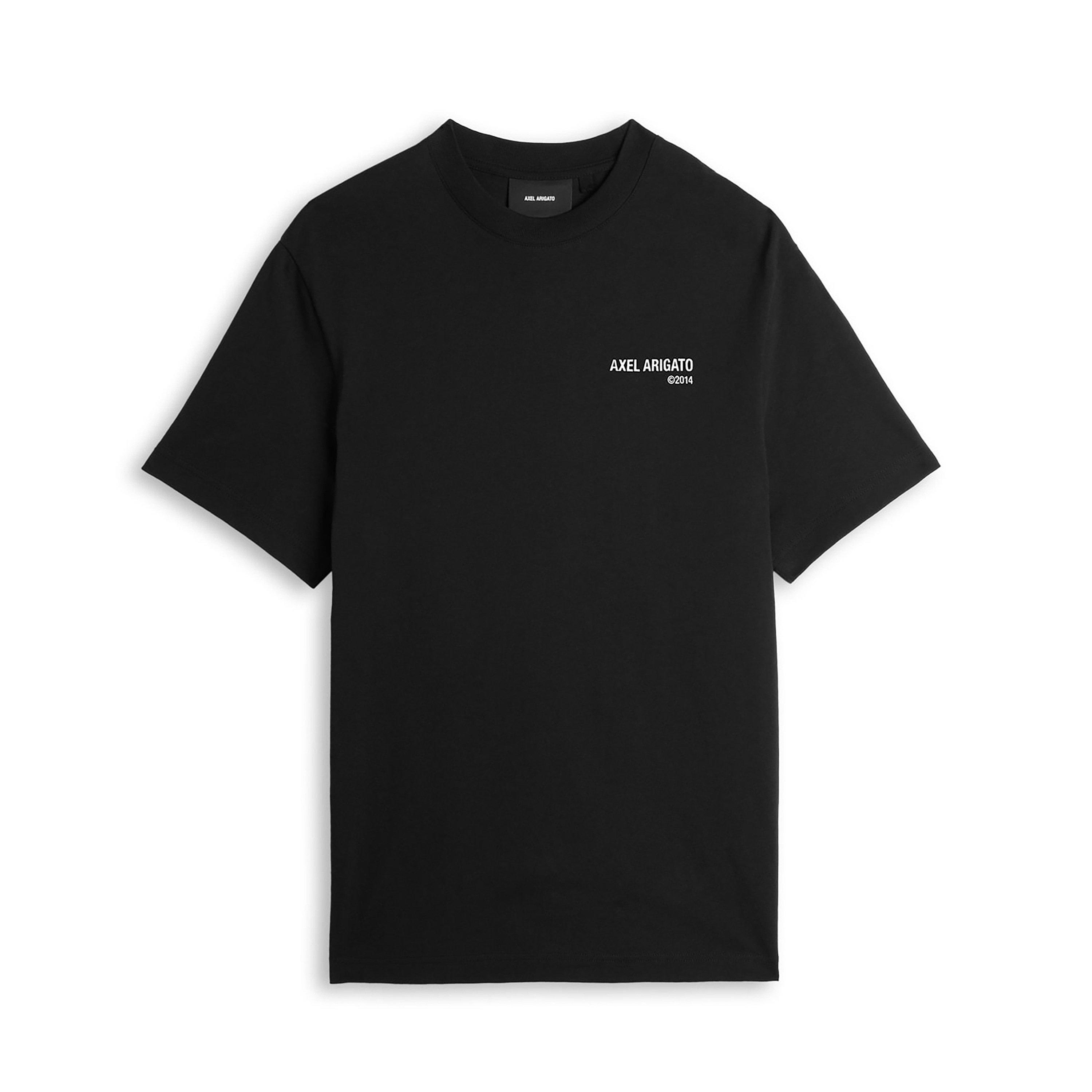 Black - Axel Arigato - Men's Plain Cotton Legacy T-Shirt - 5