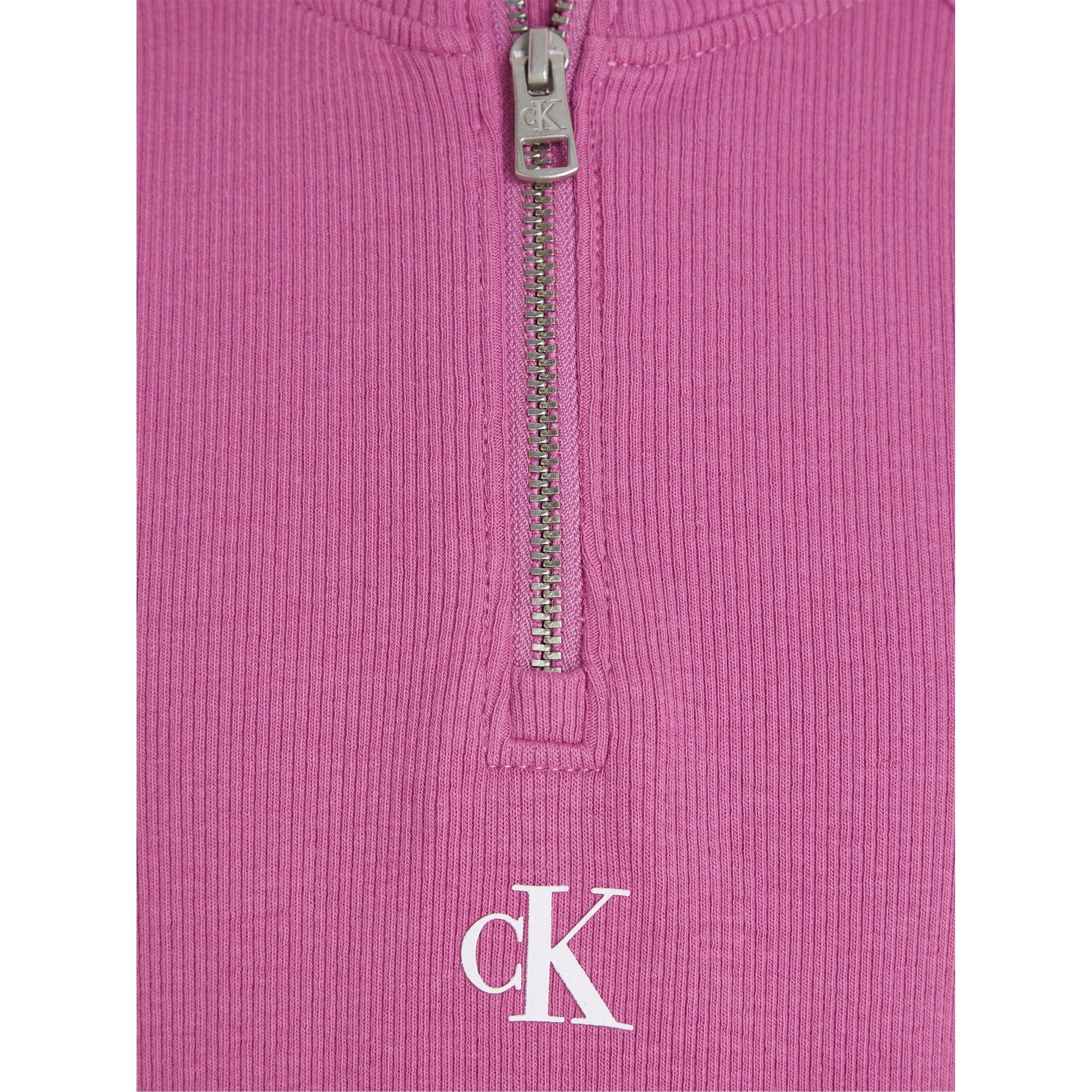 Violet Sjov - Calvin Klein Jeans - Kids' Hero Logo Long-Sleeve T-Shirt - 4