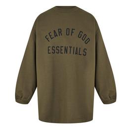 Fear Of God Essentials Jersey Crewneck Tee Juniors