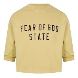 Fear Of God Essentials FGE Ess Lgo LS Tee Jn51