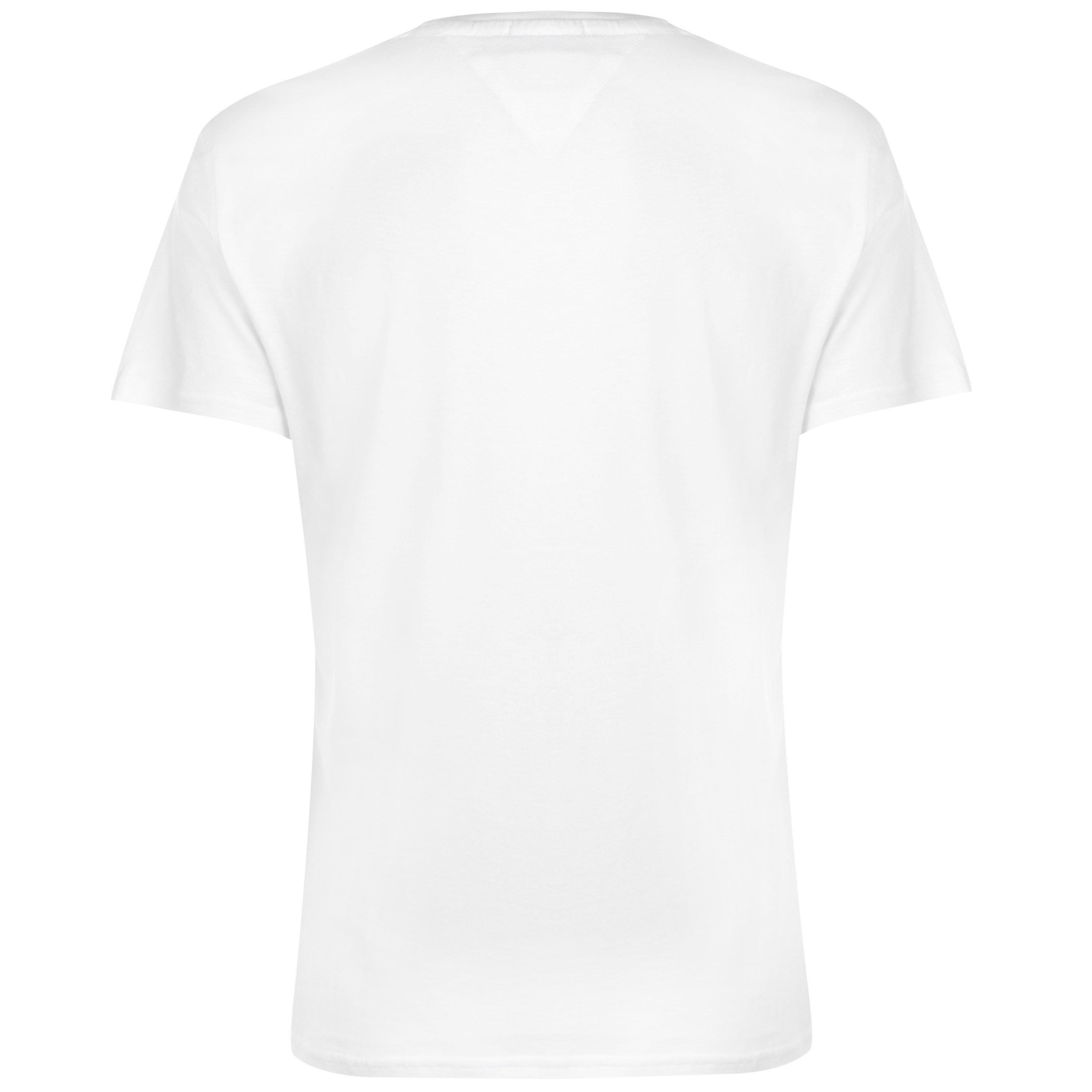 White - Tommy Jeans - Original Crew Neck Tee - 6