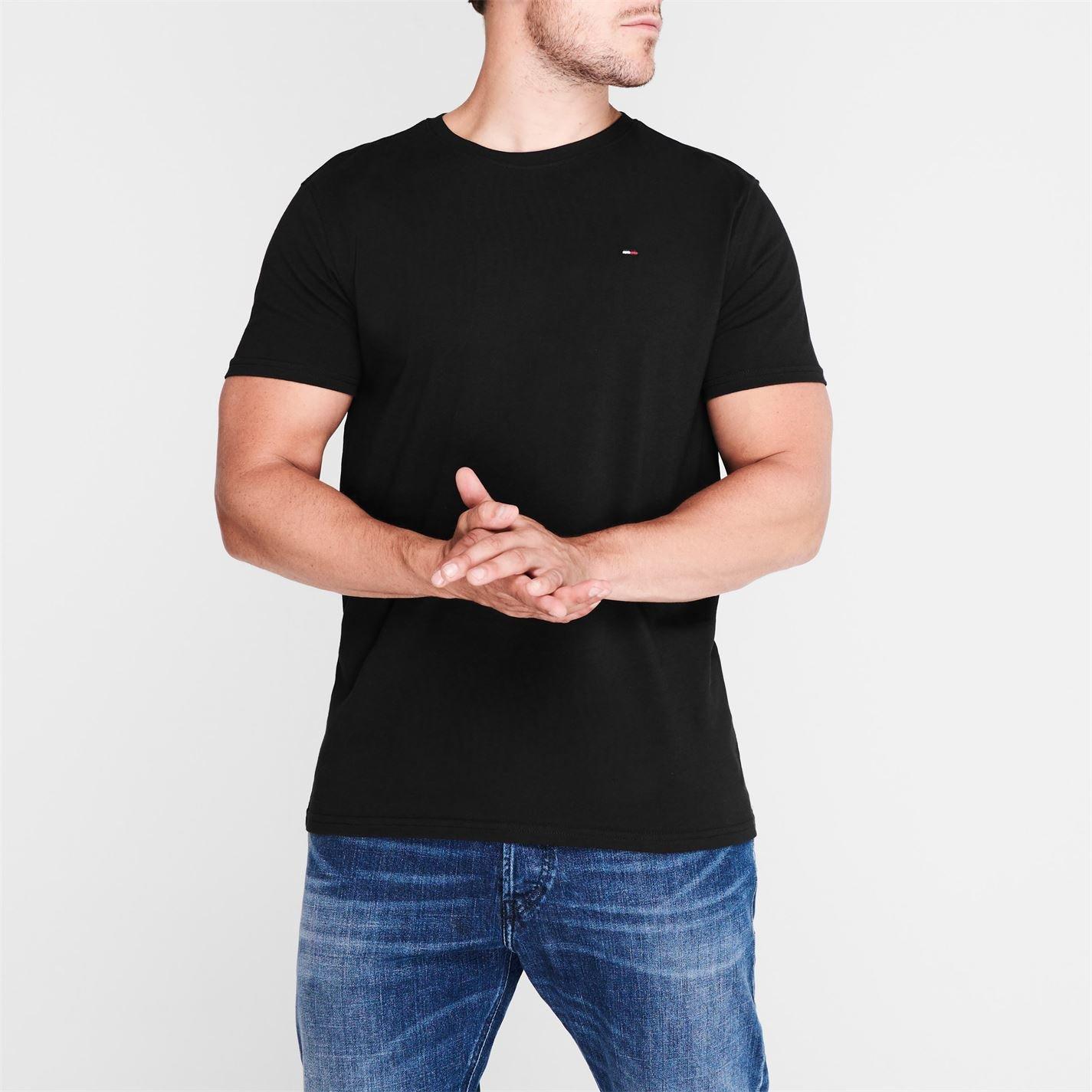 Noir - Tommy Jeans - Crew Neck Tee - 3