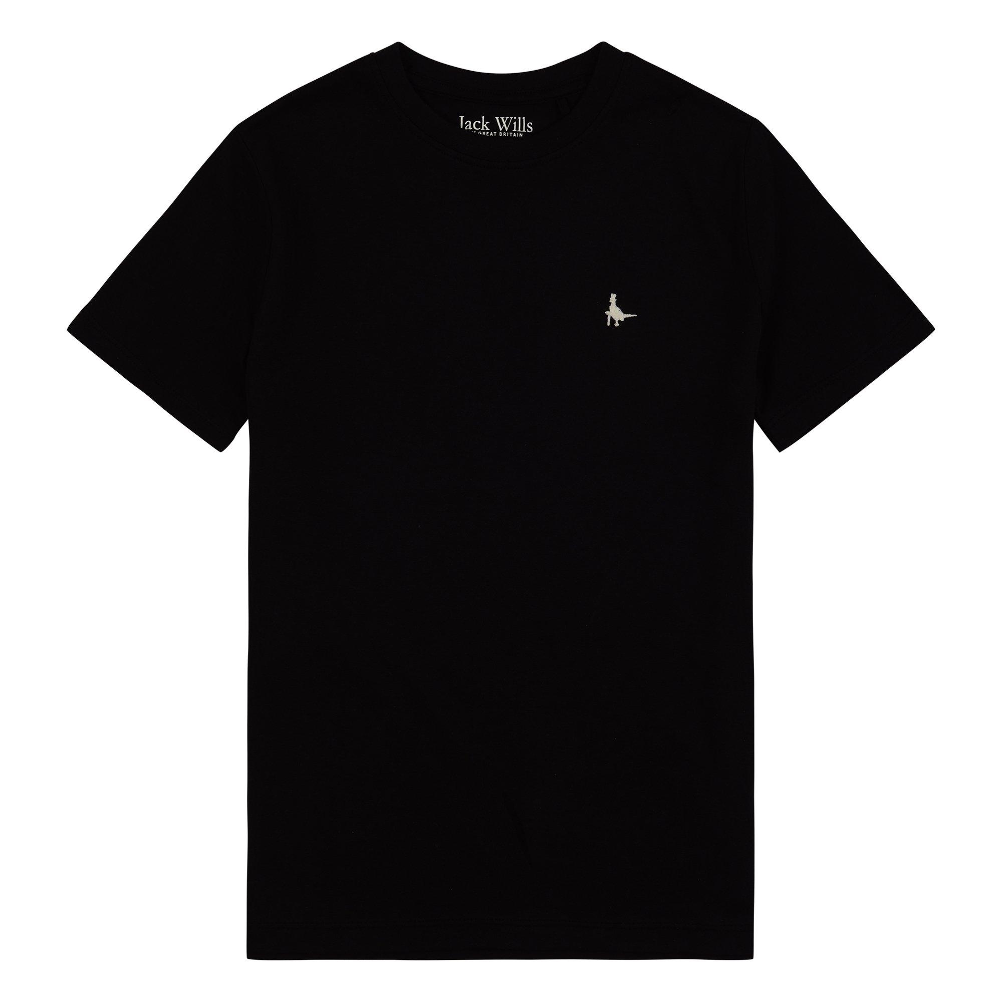 Black - Jack Wills - Jack Kids Sandleford T-Shirt - 1