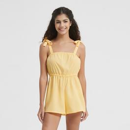 Be You BY Tie Shoulder Beach Playsuit