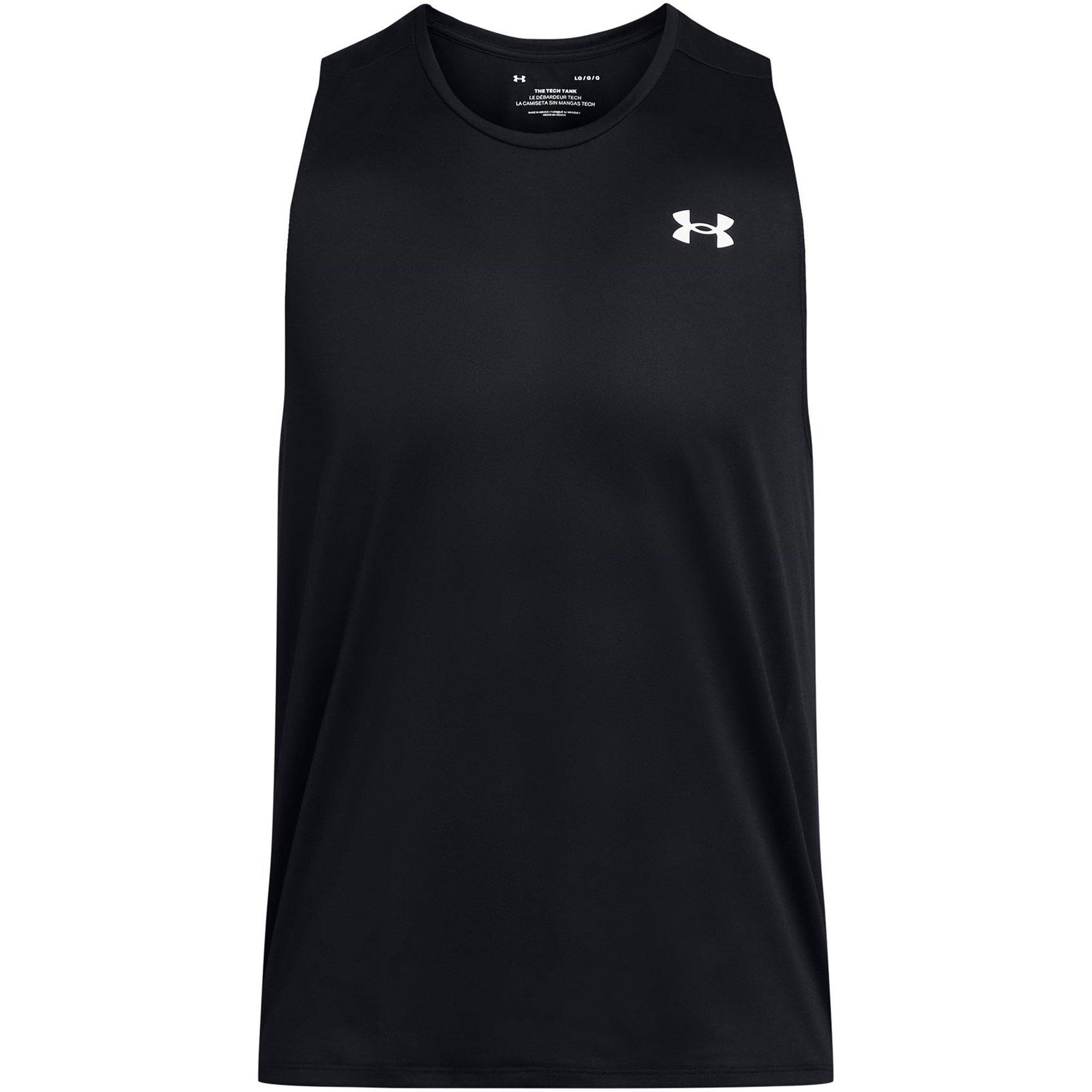 Black/Grey - Under Armour - Under Tech 2.0 Tank Top Mens - 1
