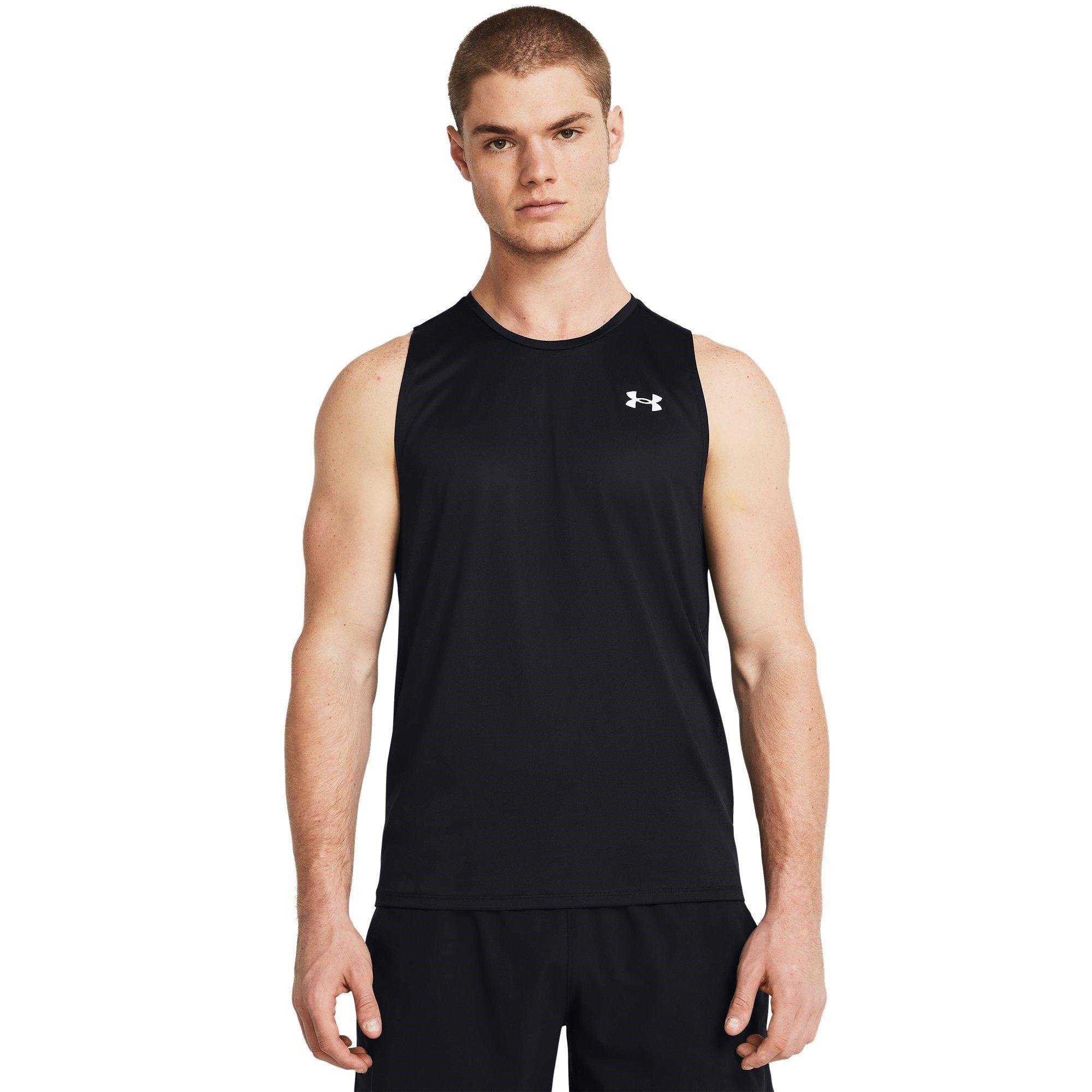 Black/Grey - Under Armour - Under Tech 2.0 Tank Top Mens - 2