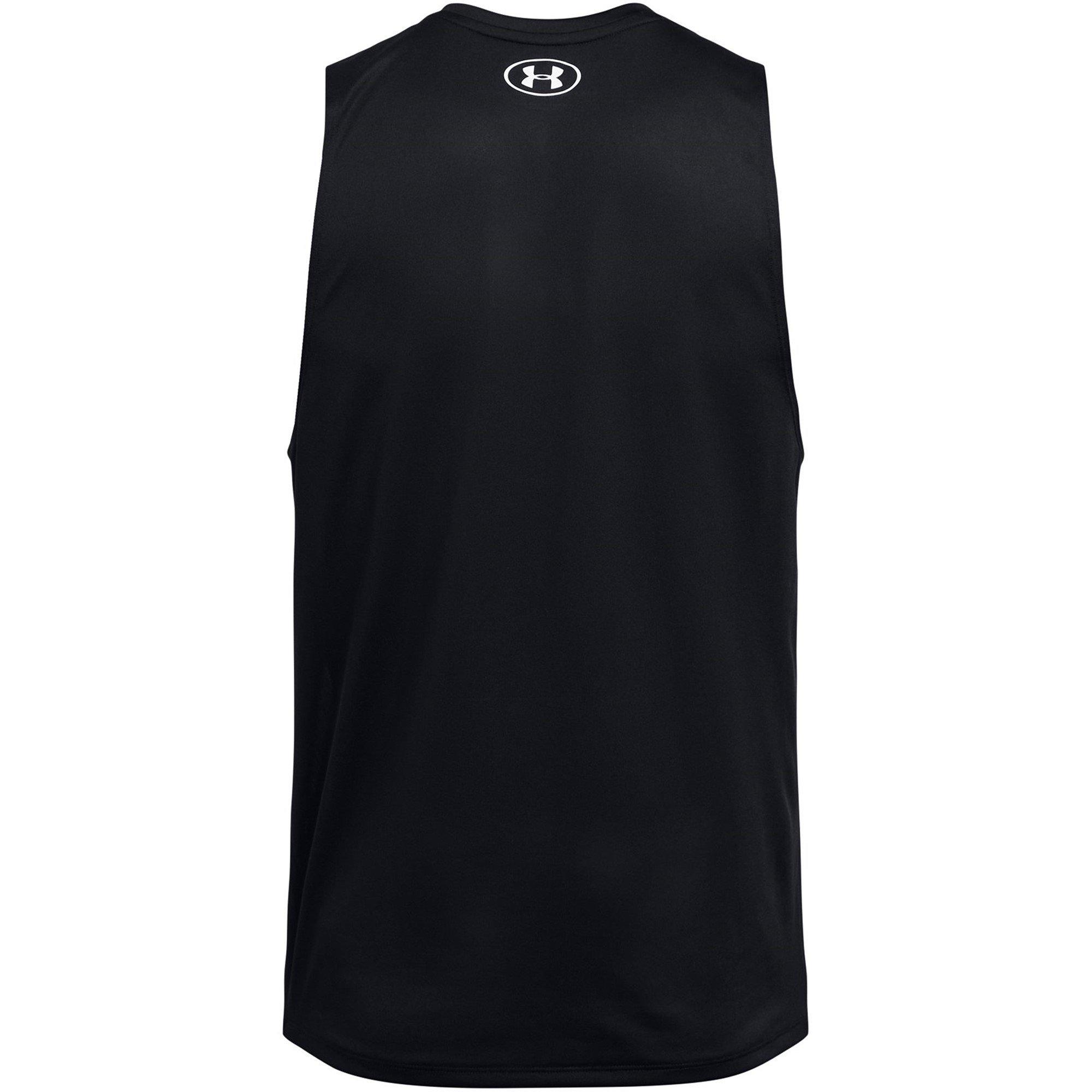 Black/Grey - Under Armour - Under Tech 2.0 Tank Top Mens - 4