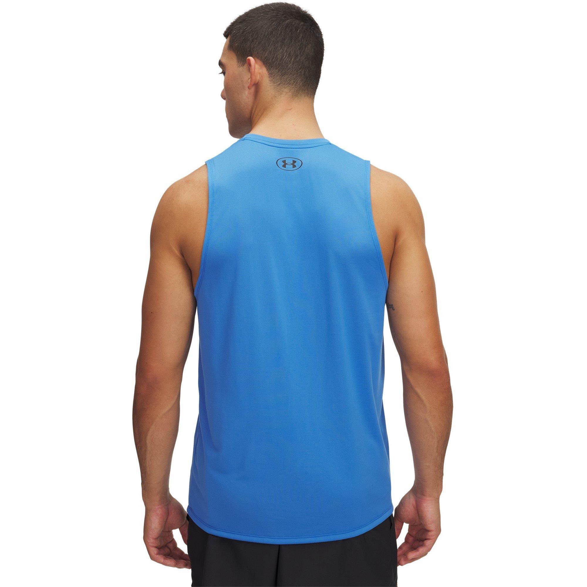 Atlantis/Black - Under Armour - Tech 2.0 Tank Top Mens - 2