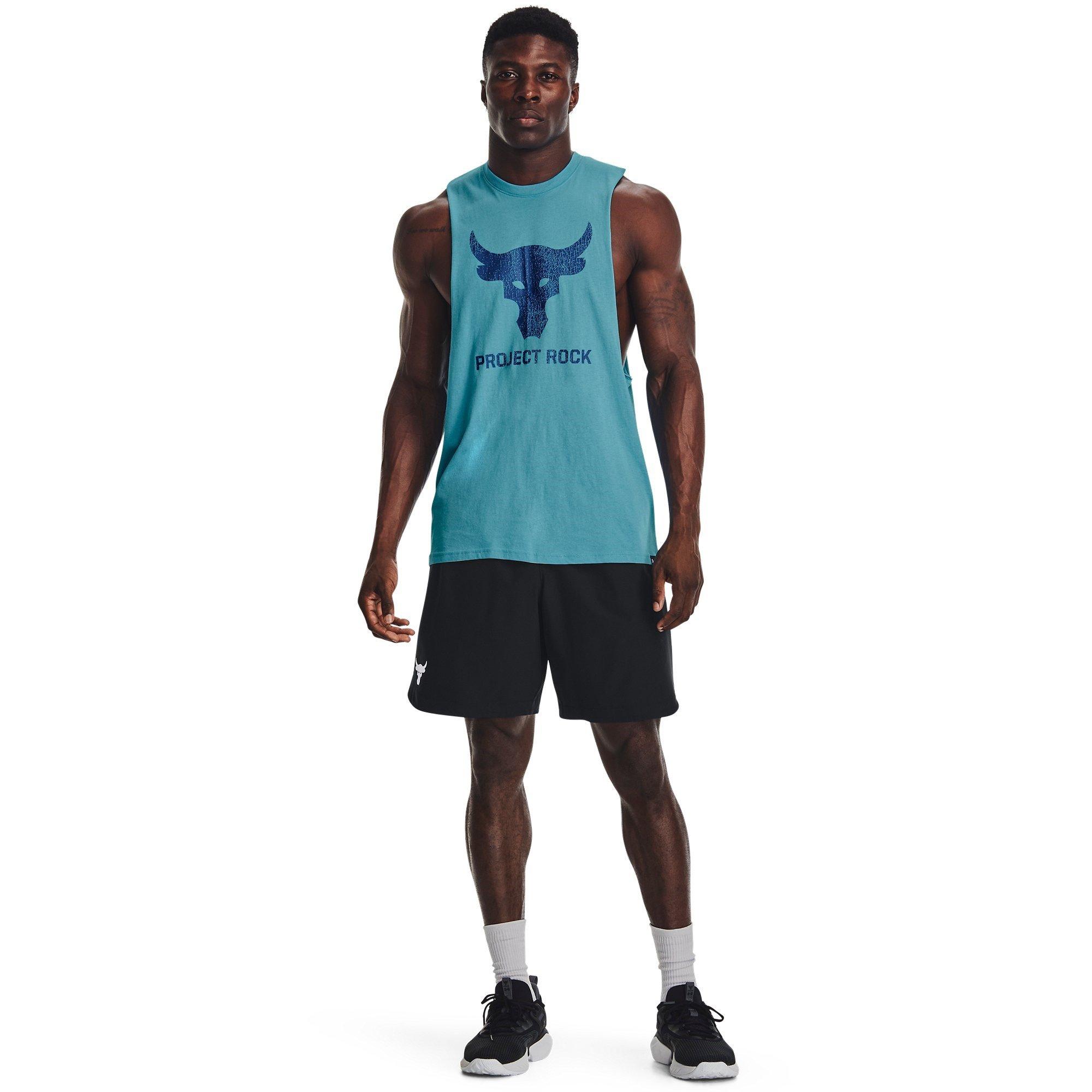 Blue - Under Armour - Armour PR Bull Tank Top Mens - 6