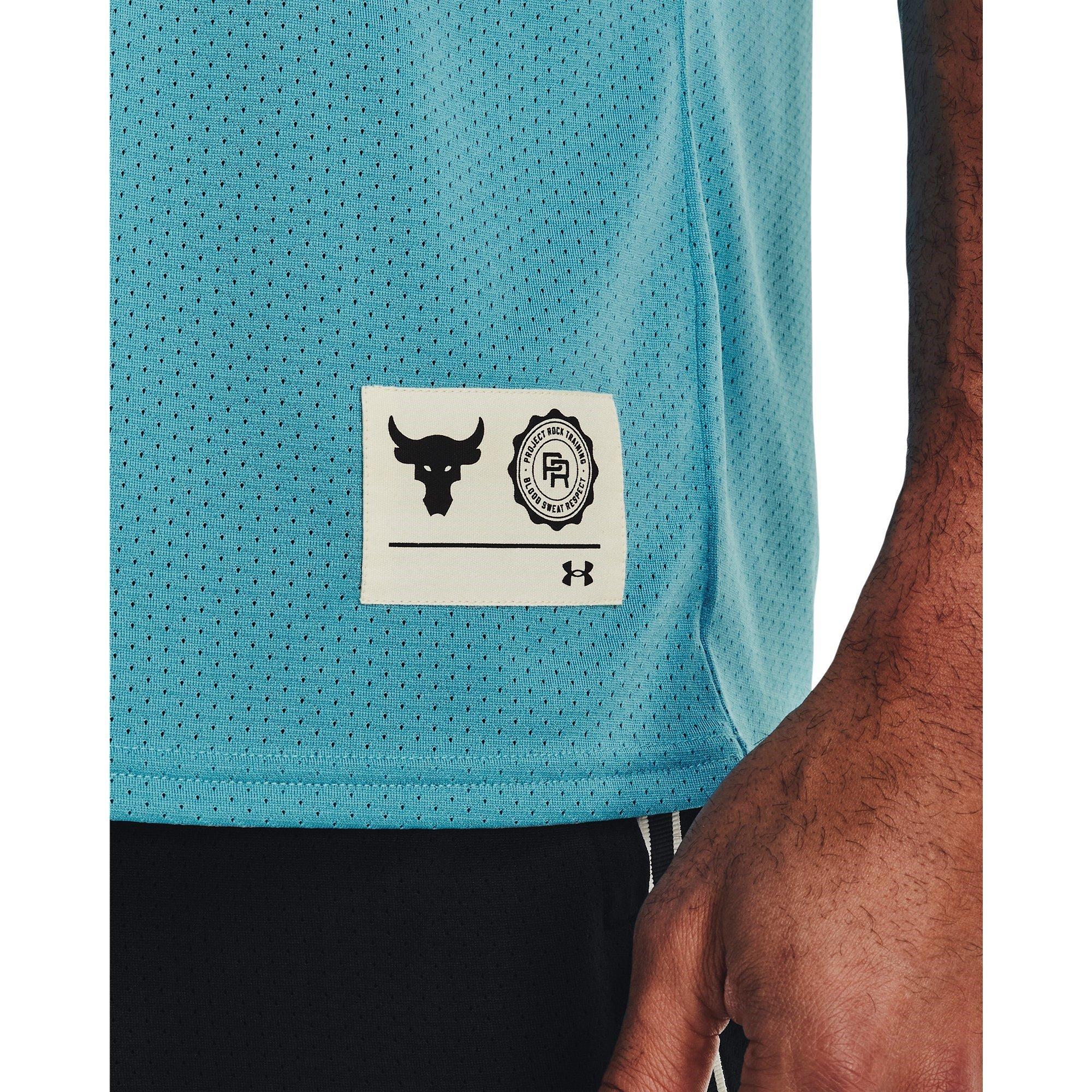 Glacier Blue - Under Armour - Armour PR Mesh Top Mens - 8
