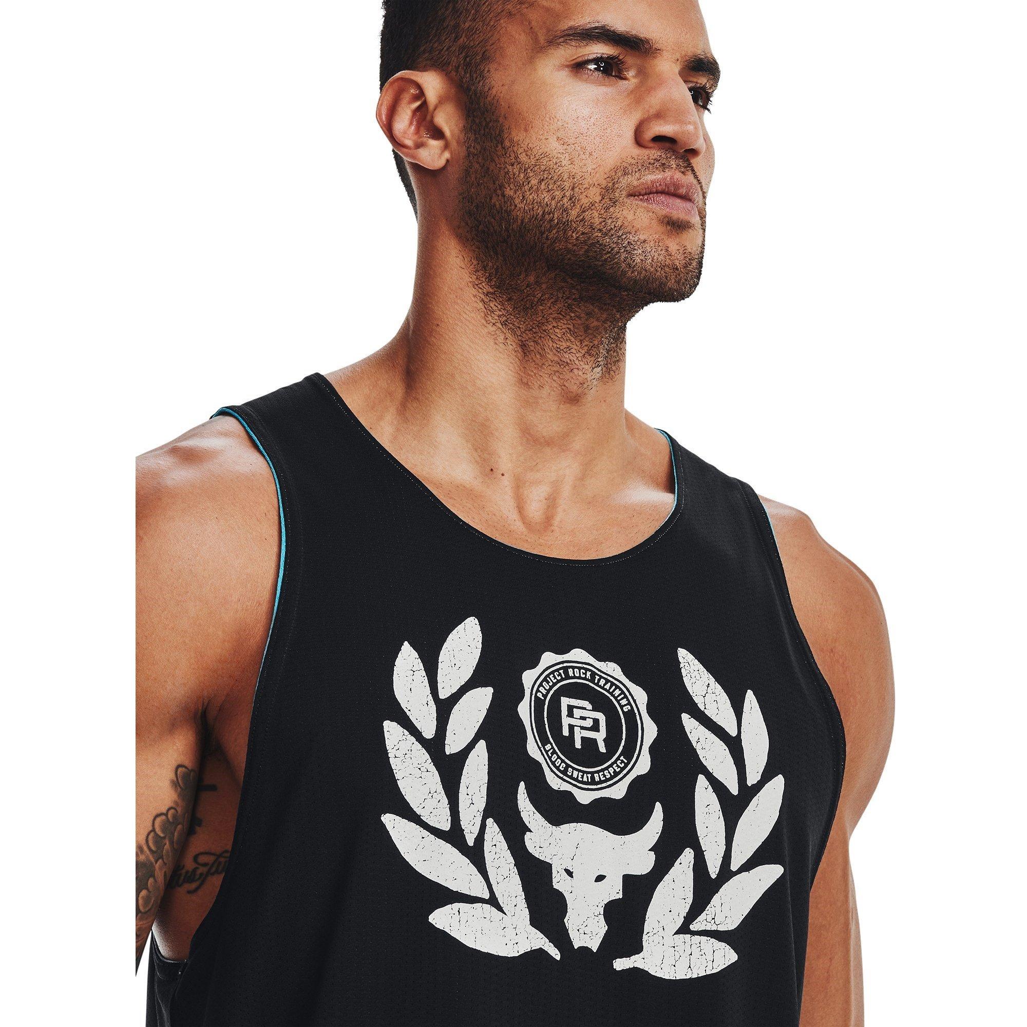 Glacier Blue - Under Armour - Armour PR Mesh Top Mens - 9