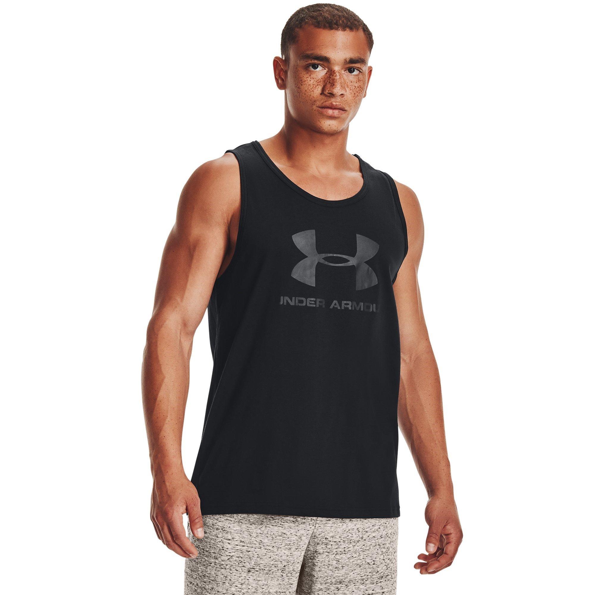 Triple Noir - Under Armour - Sportstyle Logo Tank Top Mens - 2