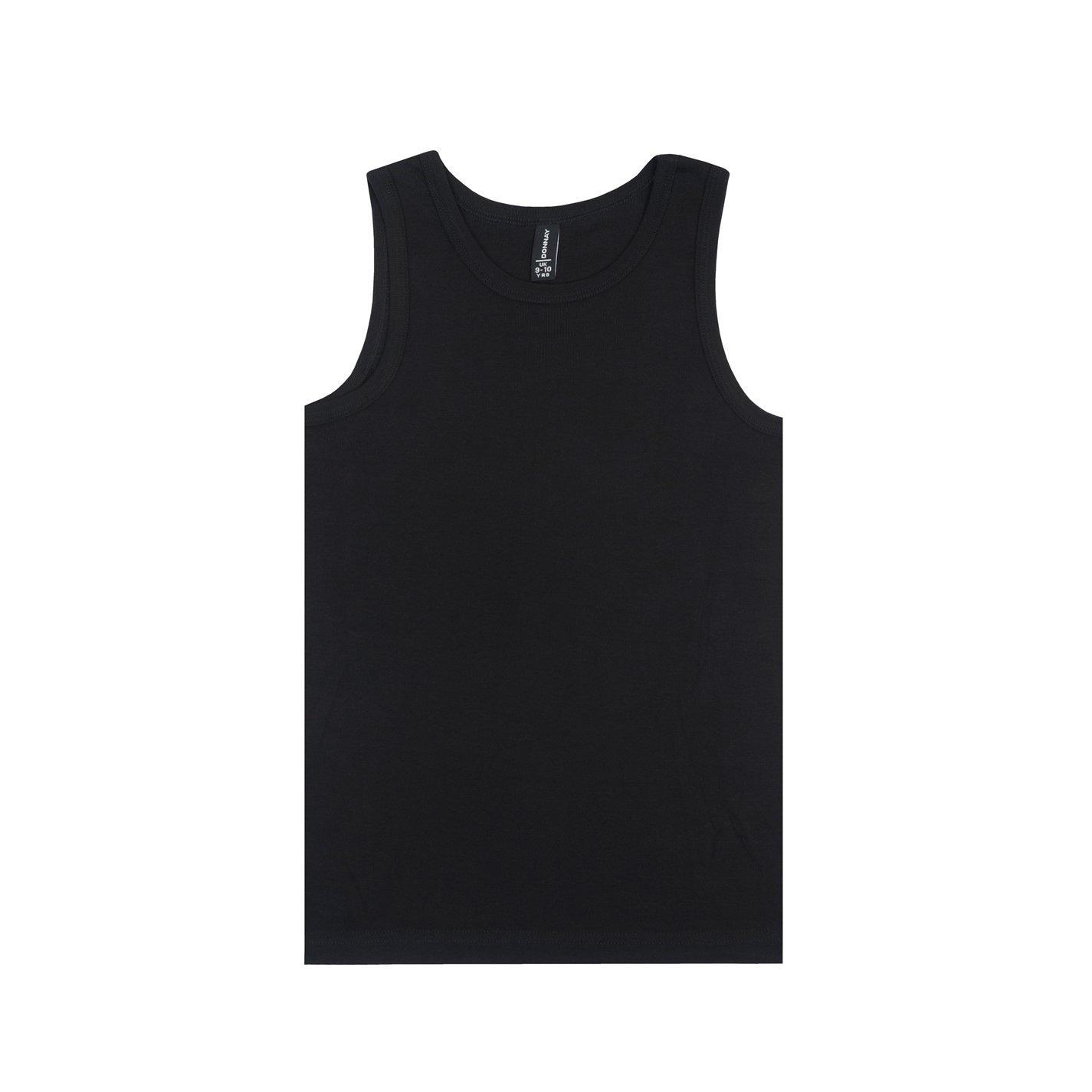 Black - Donnay - 5pk Vest Jn - 2