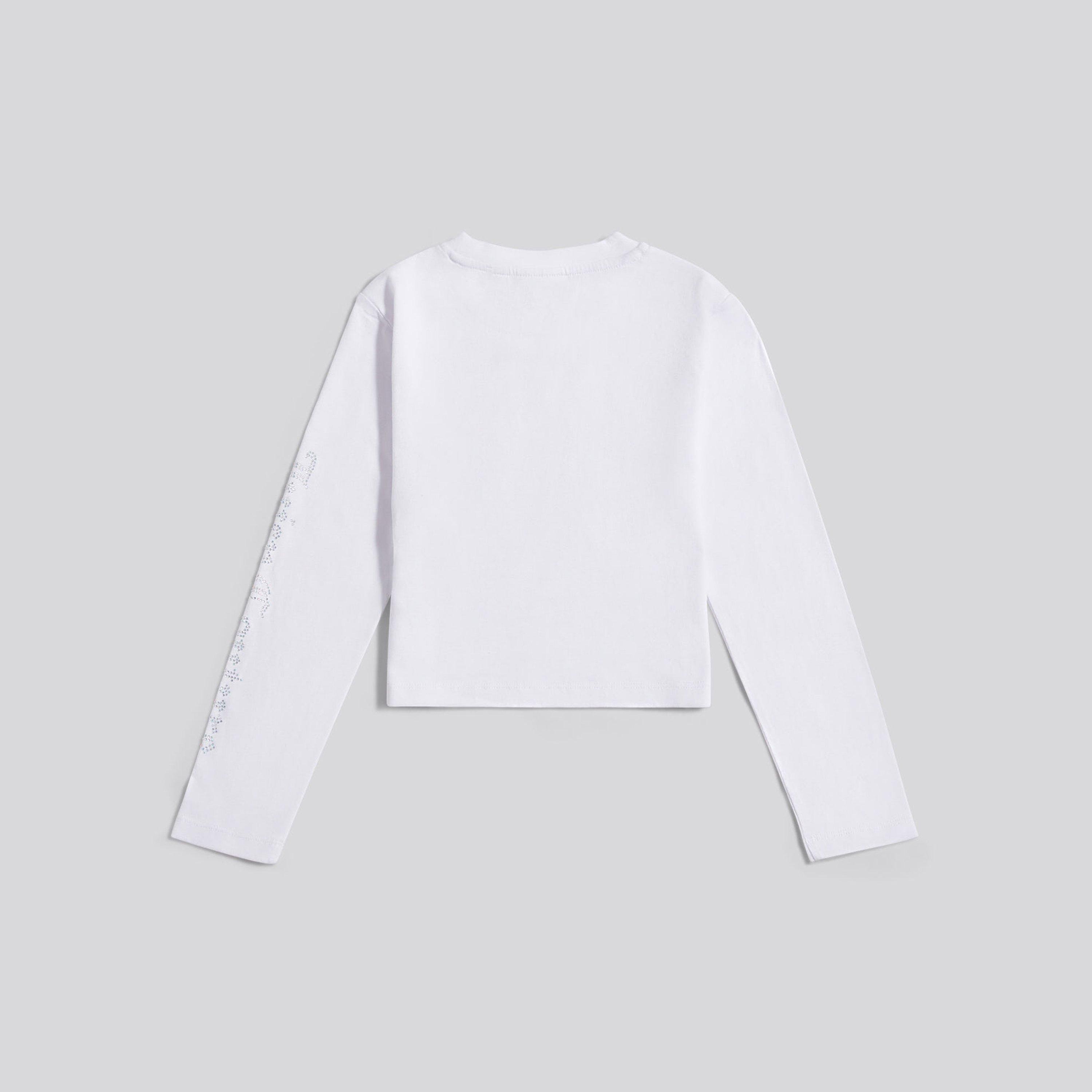 White 002 - Juicy Couture - Kids' Diamond Long-Sleeve T-Shirt - 2