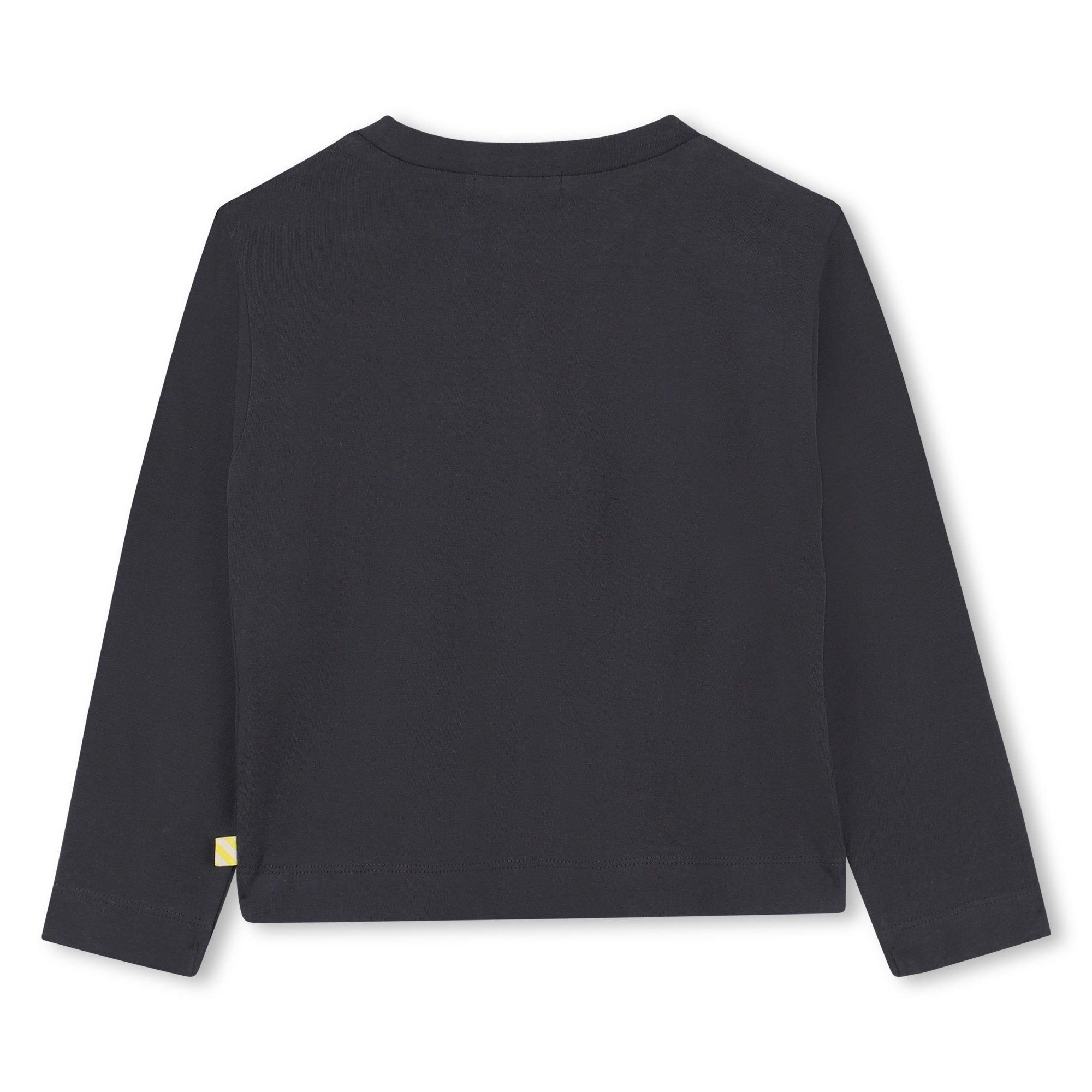 Dark Grey - Billieblush - BilBlsh Graphic LS T Jn61 - 2