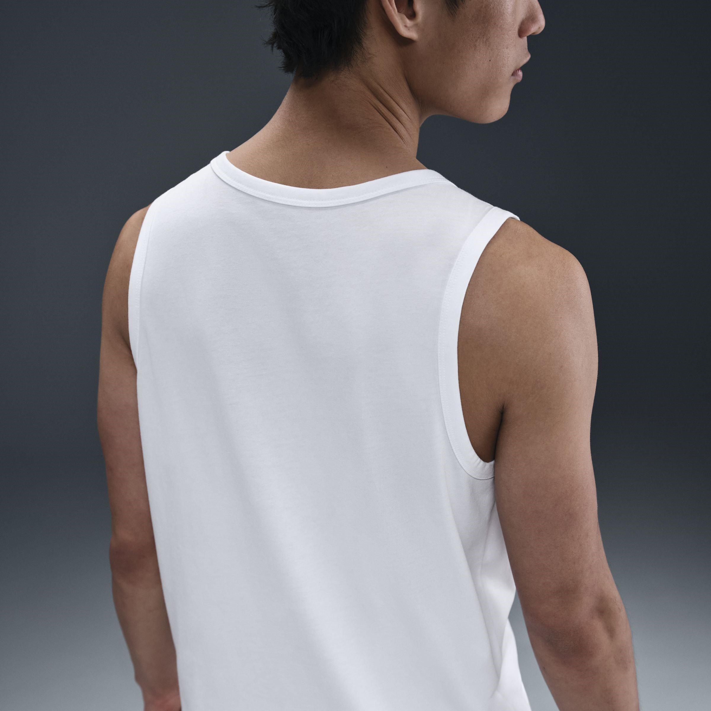 White/Black - Nike - Sportswear Club Mens Tank Top - 2