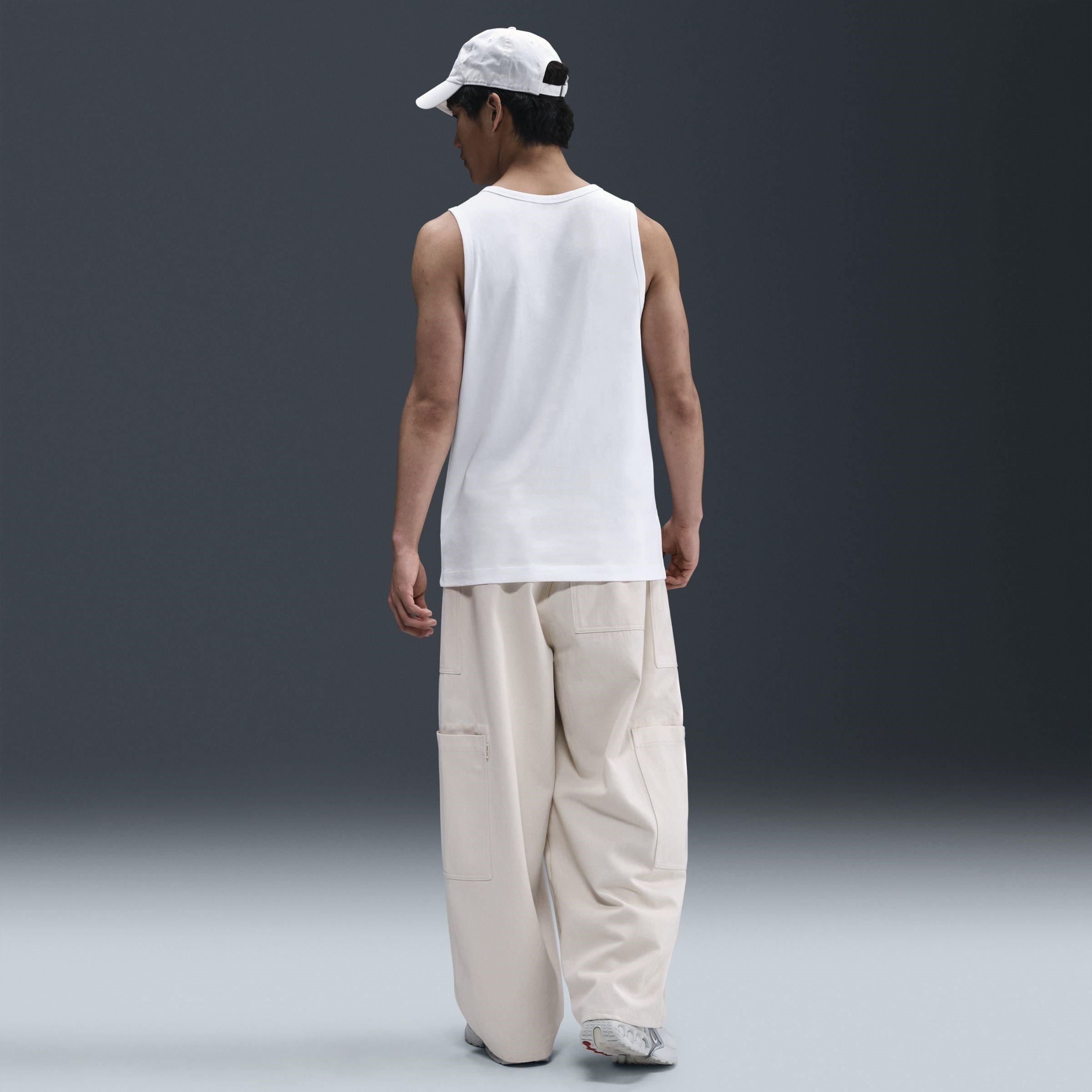 White/Black - Nike - Sportswear Club Mens Tank Top - 5