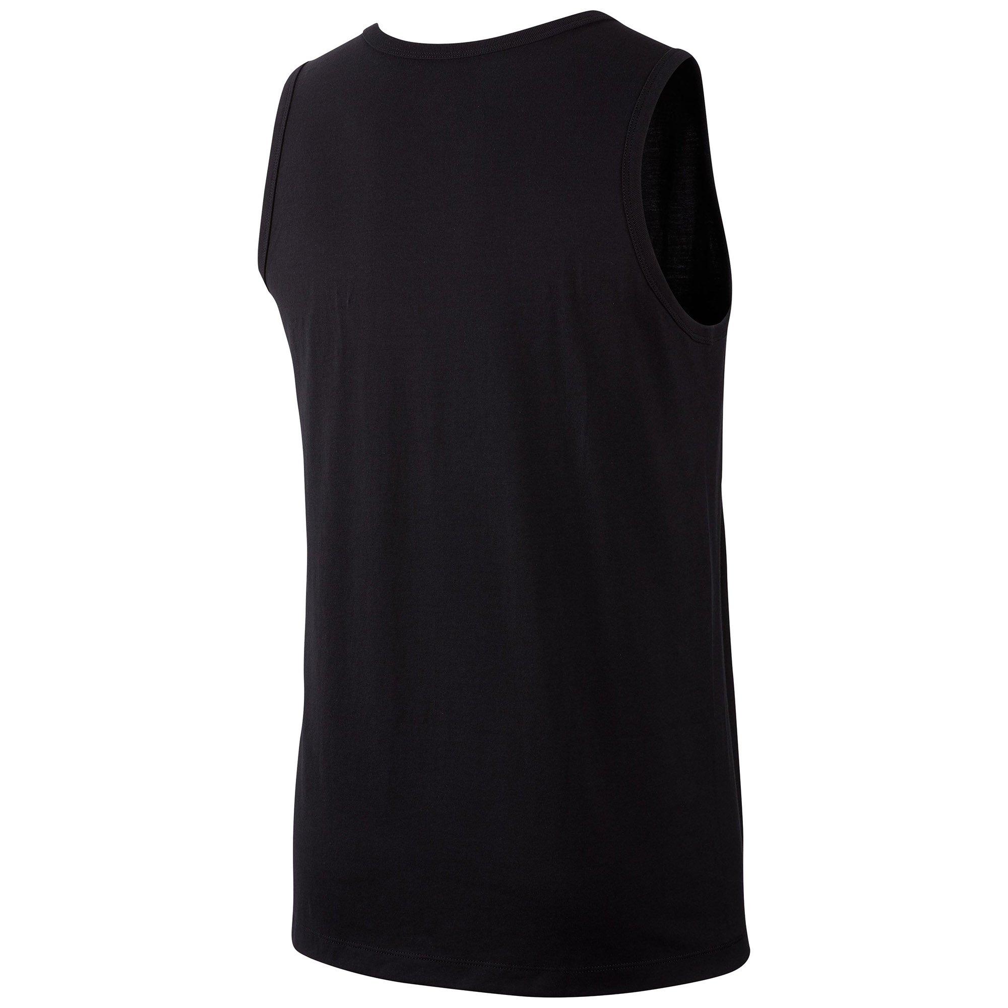 Black/White - Nike - Sportswear Club Mens Tank Top - 2