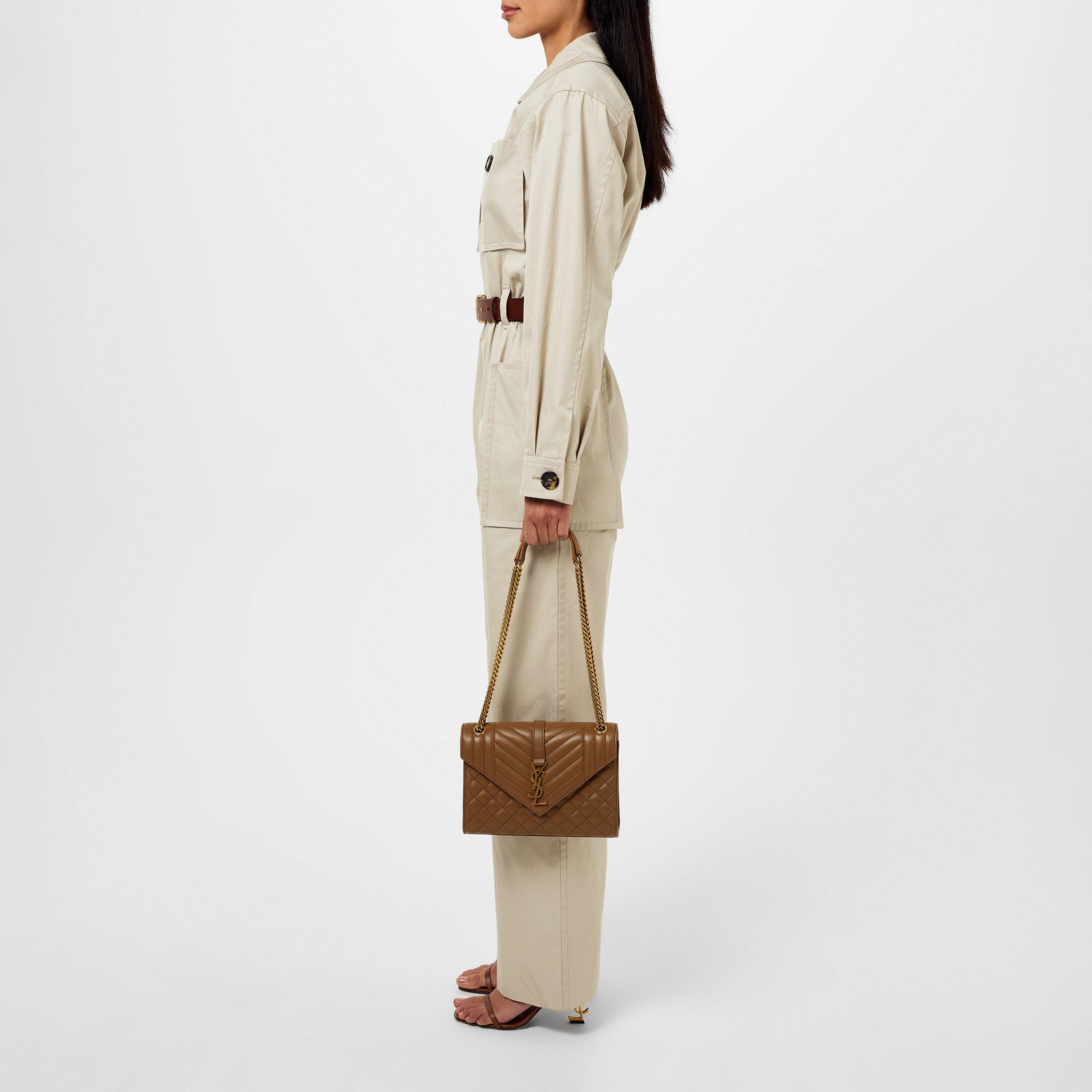 BEIGE CLAIR - Saint Laurent - Jumpsuit In Cotton Twill - 2