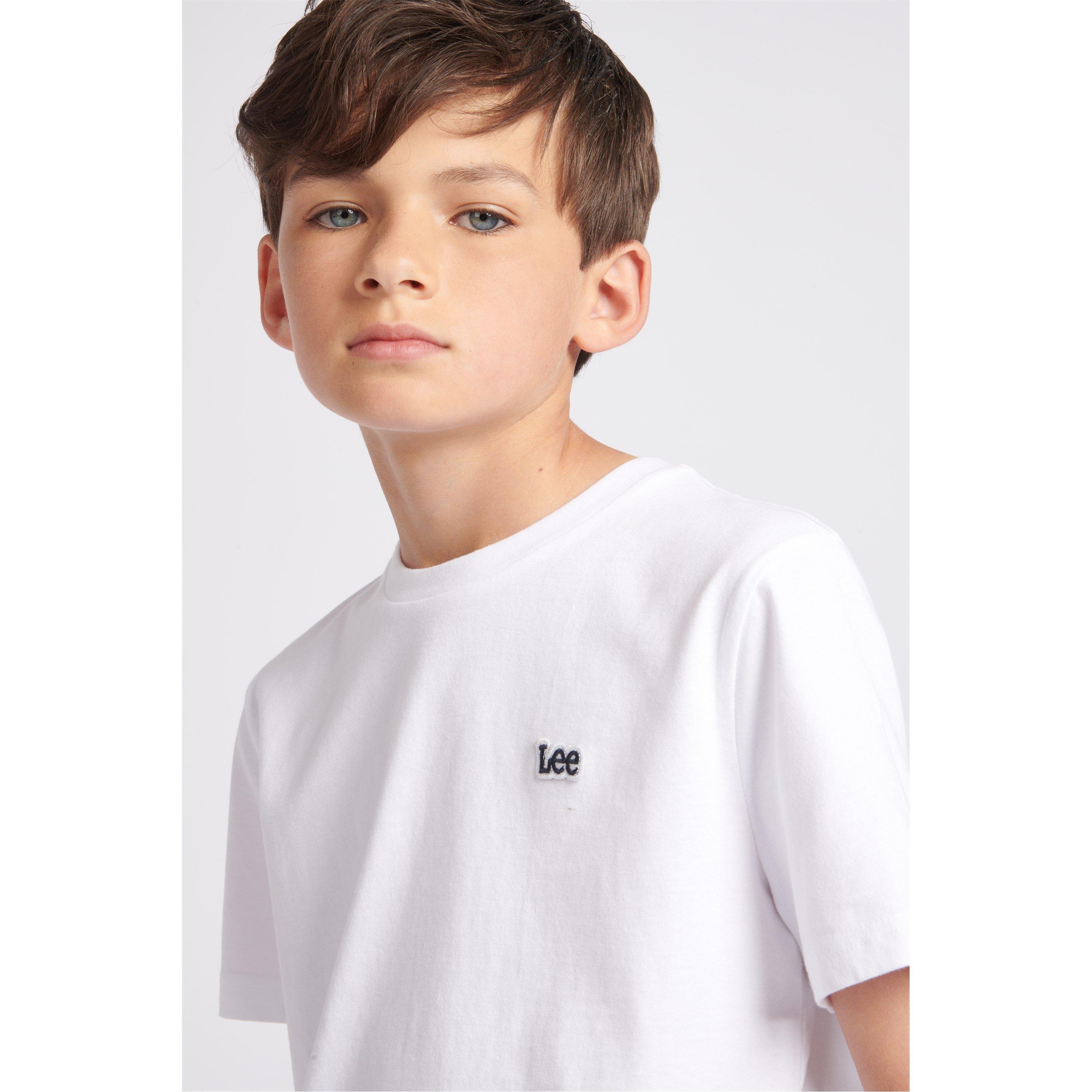 Branco brilhante - Lee - Classic Regular Fit T-Shirt - 3