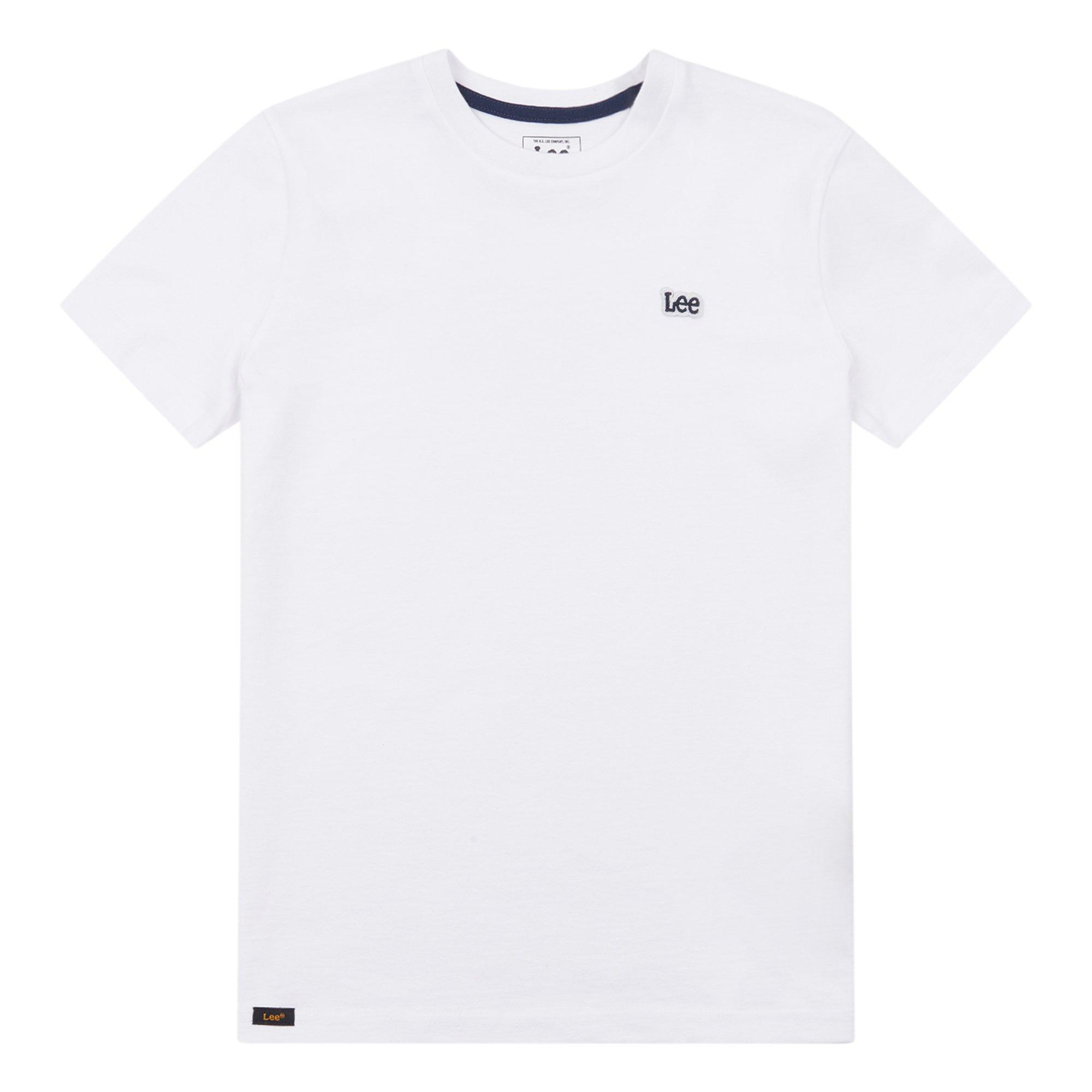 Branco brilhante - Lee - Classic Regular Fit T-Shirt - 4