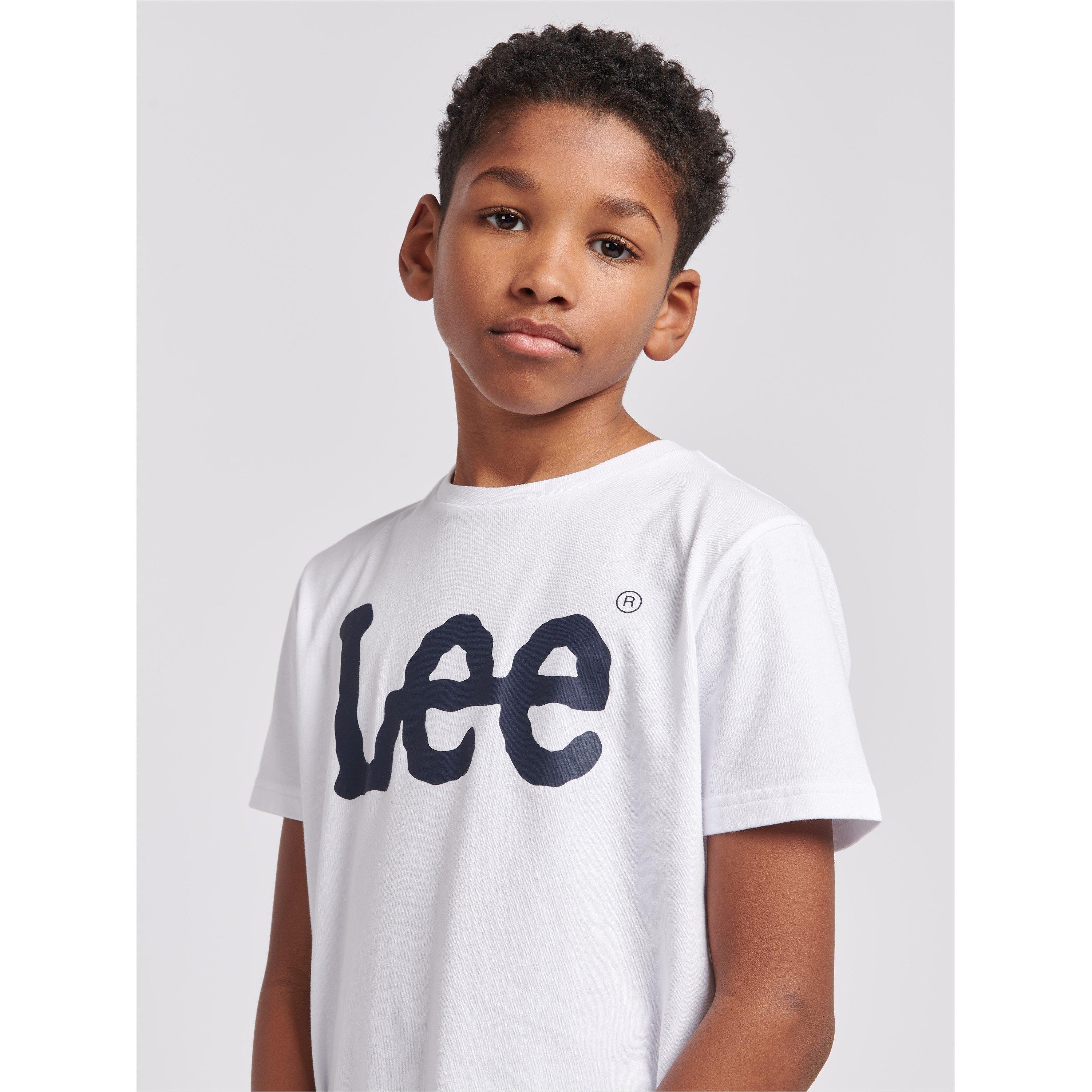 Helder wit - Lee - Wobbly Graphic Regular Fit T-Shirt - 3