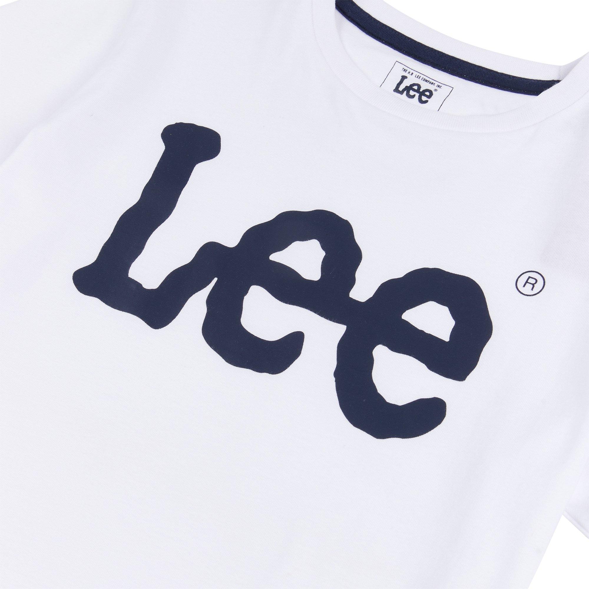 Helder wit - Lee - Wobbly Graphic Regular Fit T-Shirt - 5