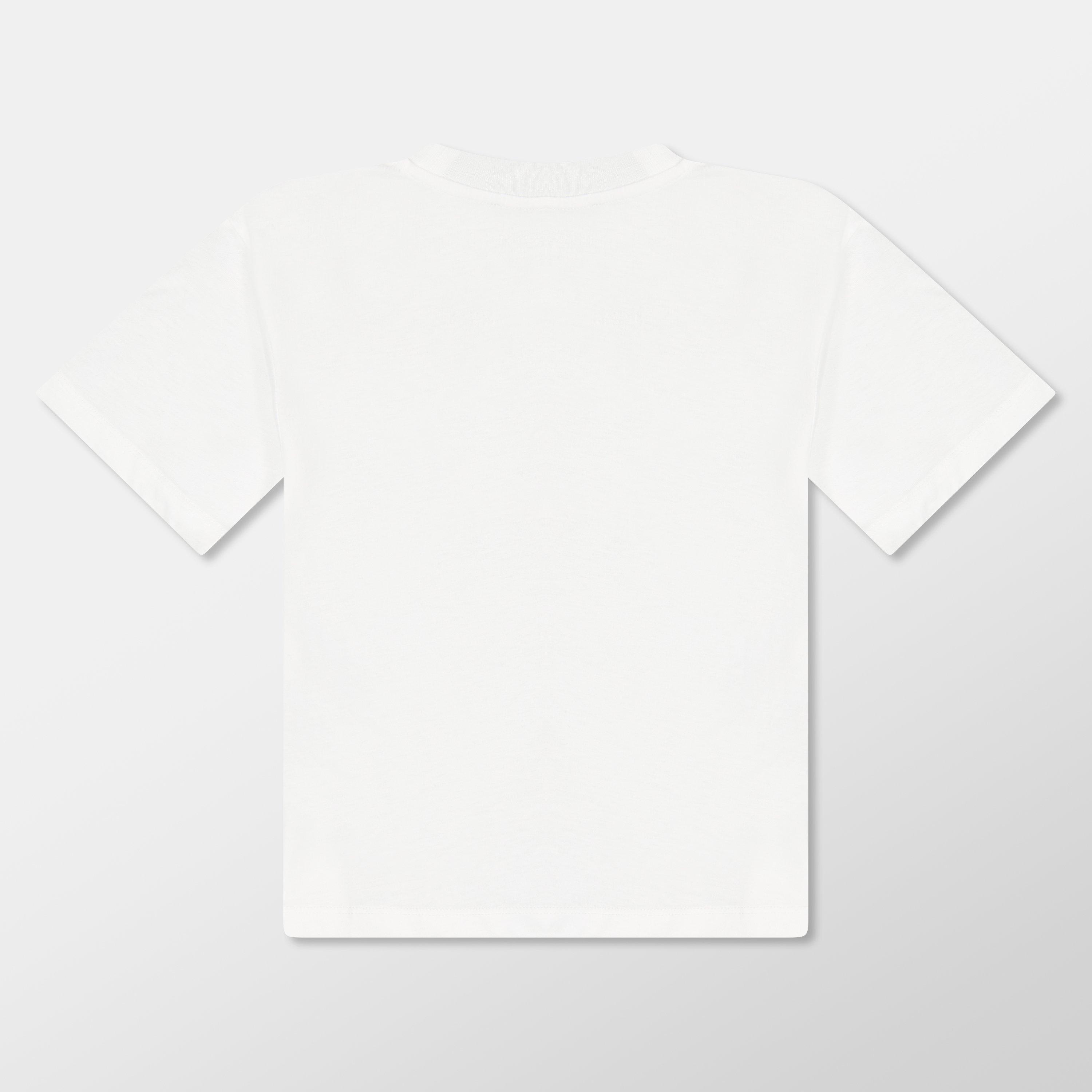 White 10135 - CP Company - Kids' Large Logo Regular Fit T-Shirt - 2