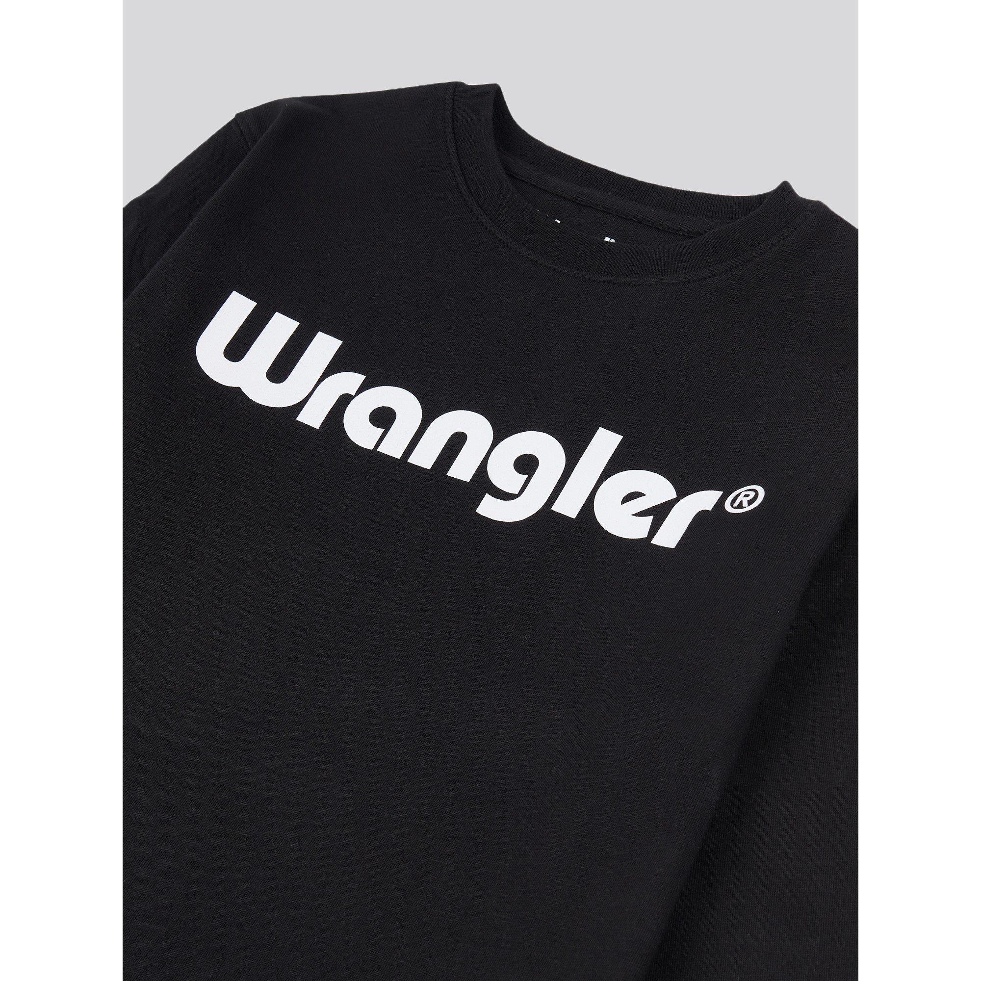 Black - Wrangler - Long-Sleeve T-Shirt - 4