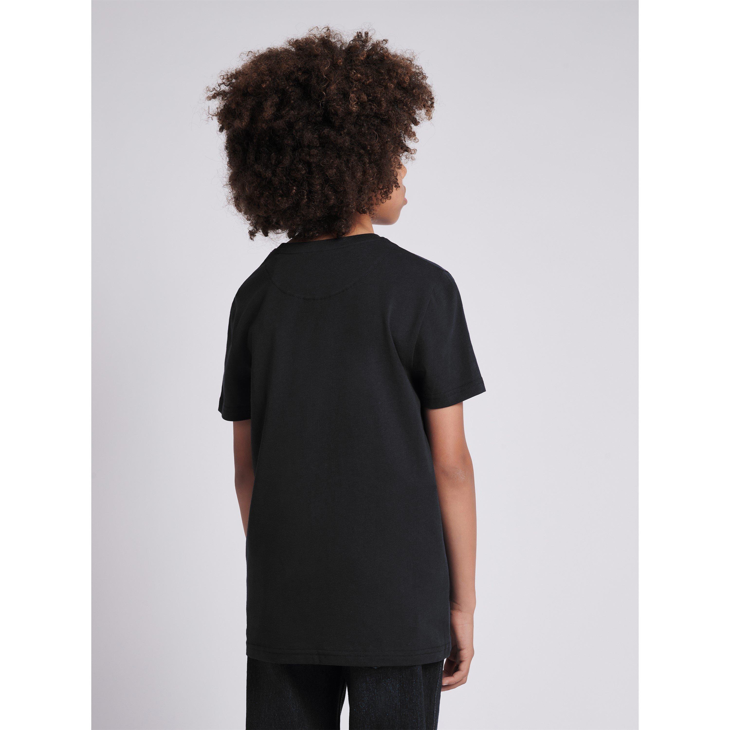 Black - Wrangler - Logo Regular Fit T-Shirt - 4