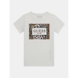 Guess Leopard Tee Jn44