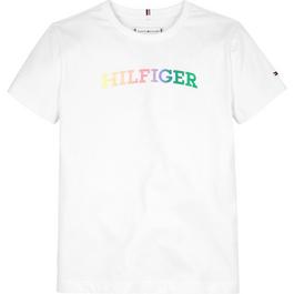Tommy Hilfiger New Balance Svart t-shirt med stor logga