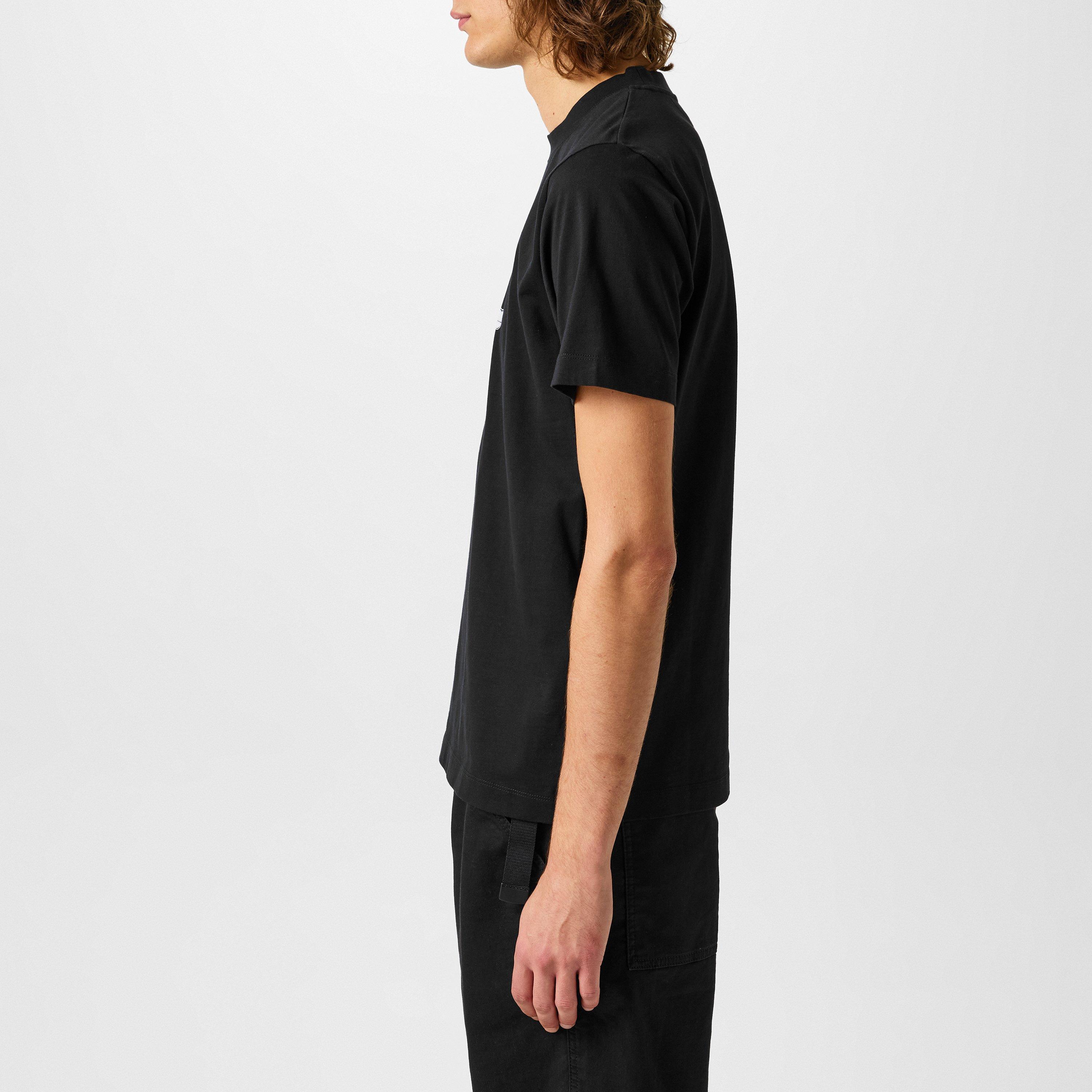 Black - Off White - Men's Flock Arrow T-Shirt, Minimalist Design - 6