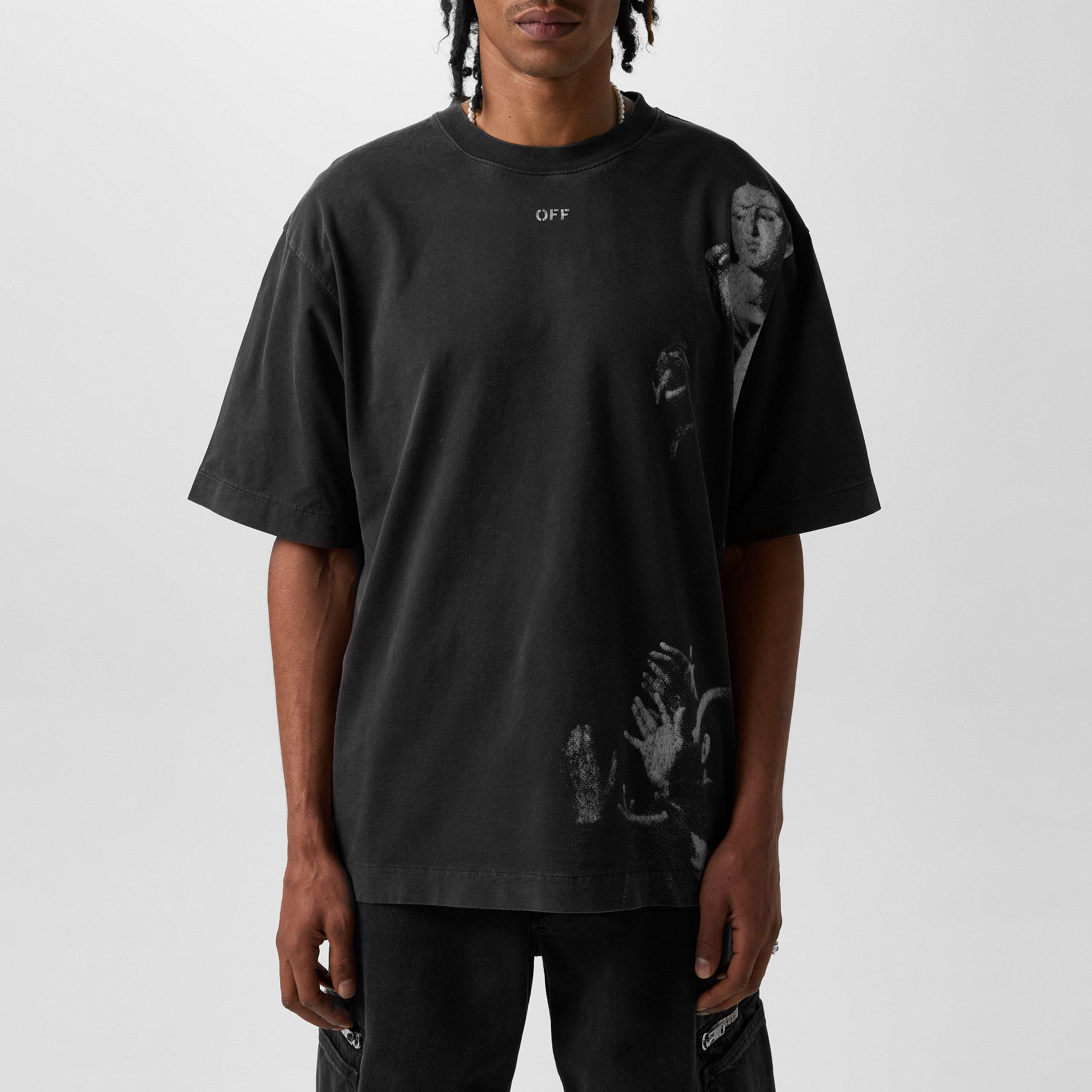 【関税無】 Off-White / Blurred Mary Skater T-Shirt / Tシャツ Off White | Blurred Mary Skater T-Shirt | Regular Fit T