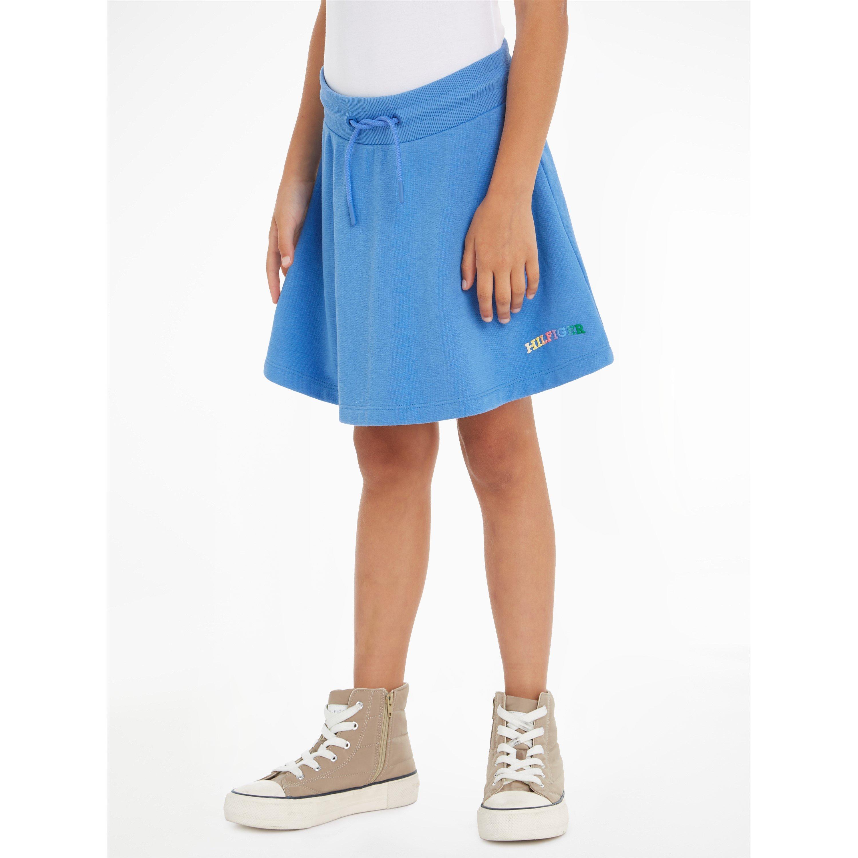 Incantesimo Blu - Tommy Hilfiger - Kids' Monotype Jersey Skirt - 2