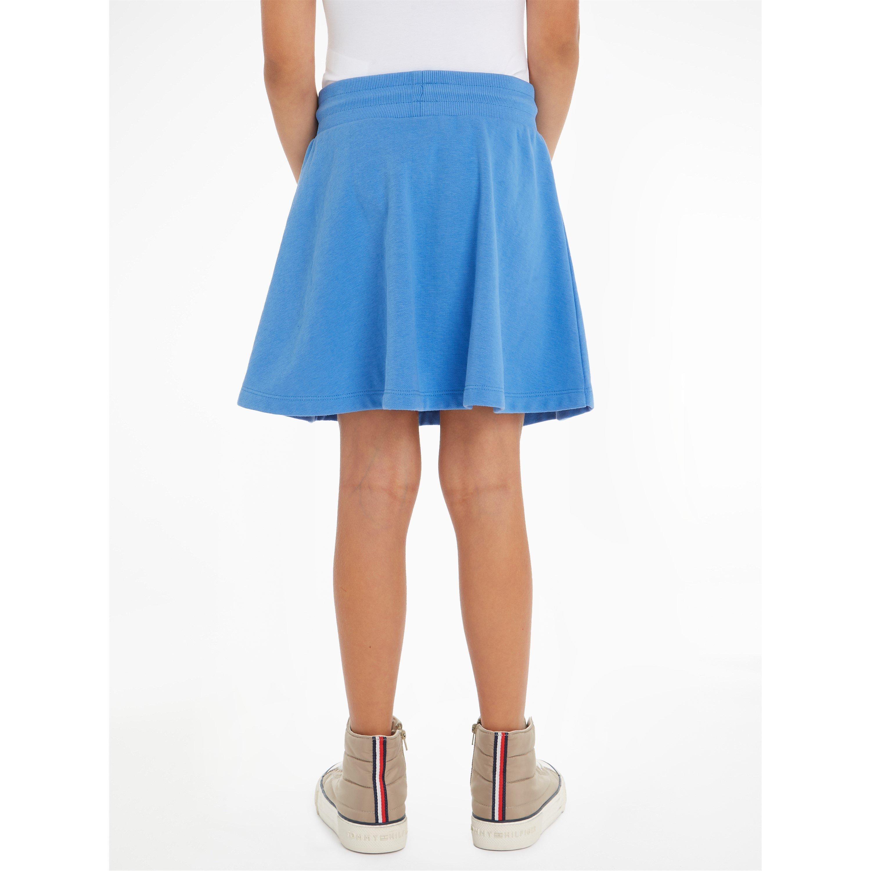Incantesimo Blu - Tommy Hilfiger - Kids' Monotype Jersey Skirt - 5