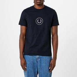 Fred Perry Circle Branding T Shirt