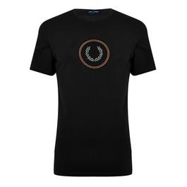 Fred Perry Circle Branding T Shirt