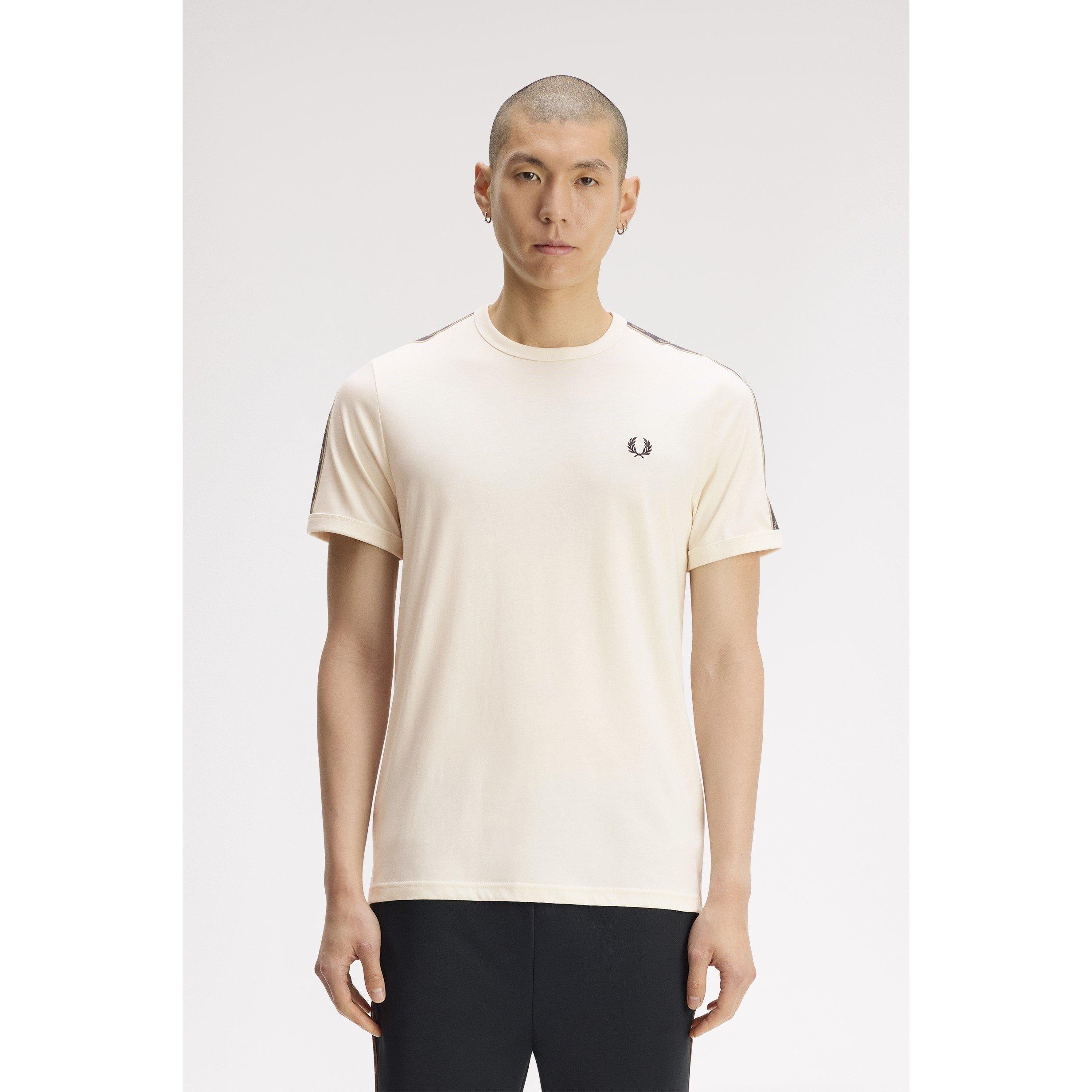 Ecru 30B - Fred Perry - Tape Tee - 3