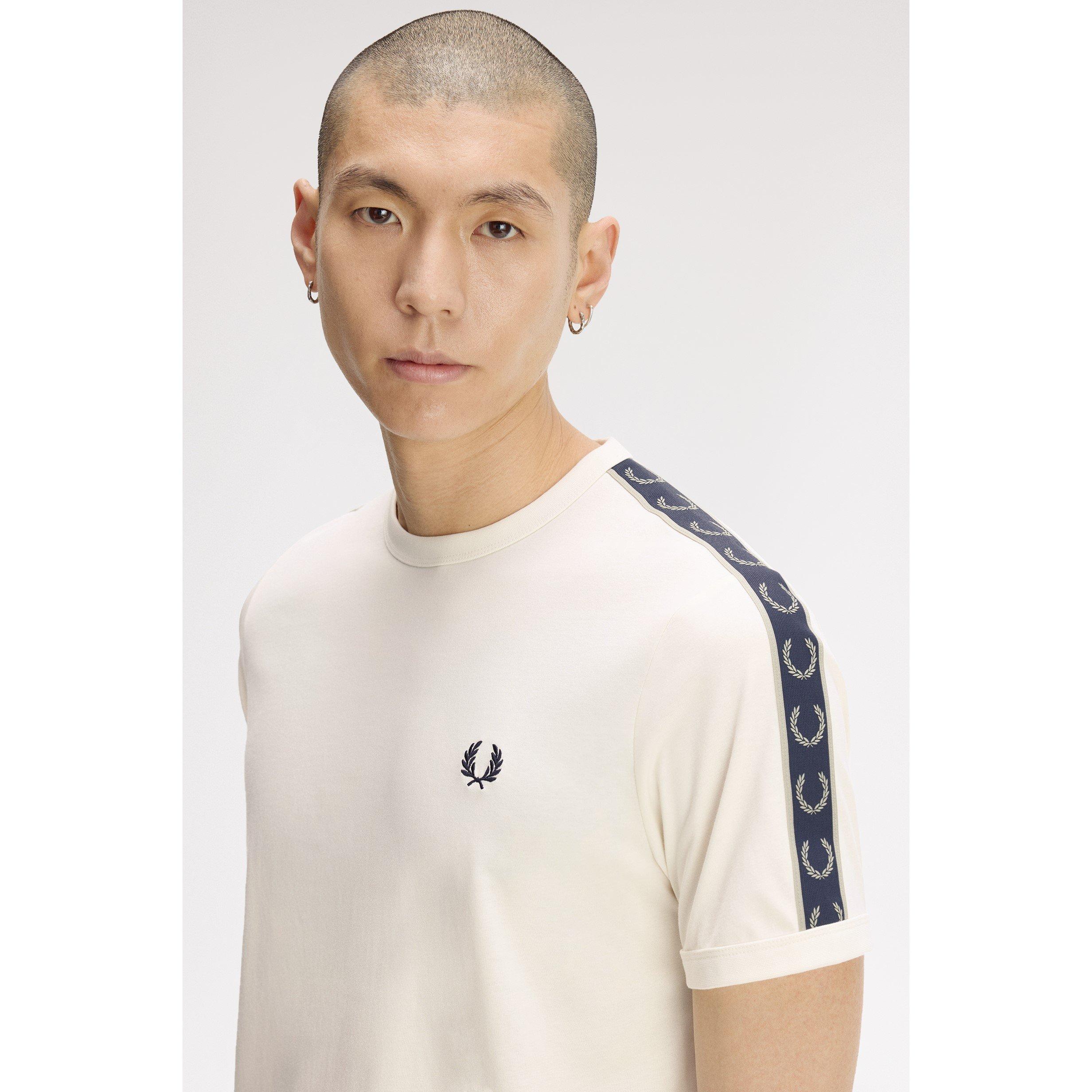 Ecru 30B - Fred Perry - Tape Tee - 5