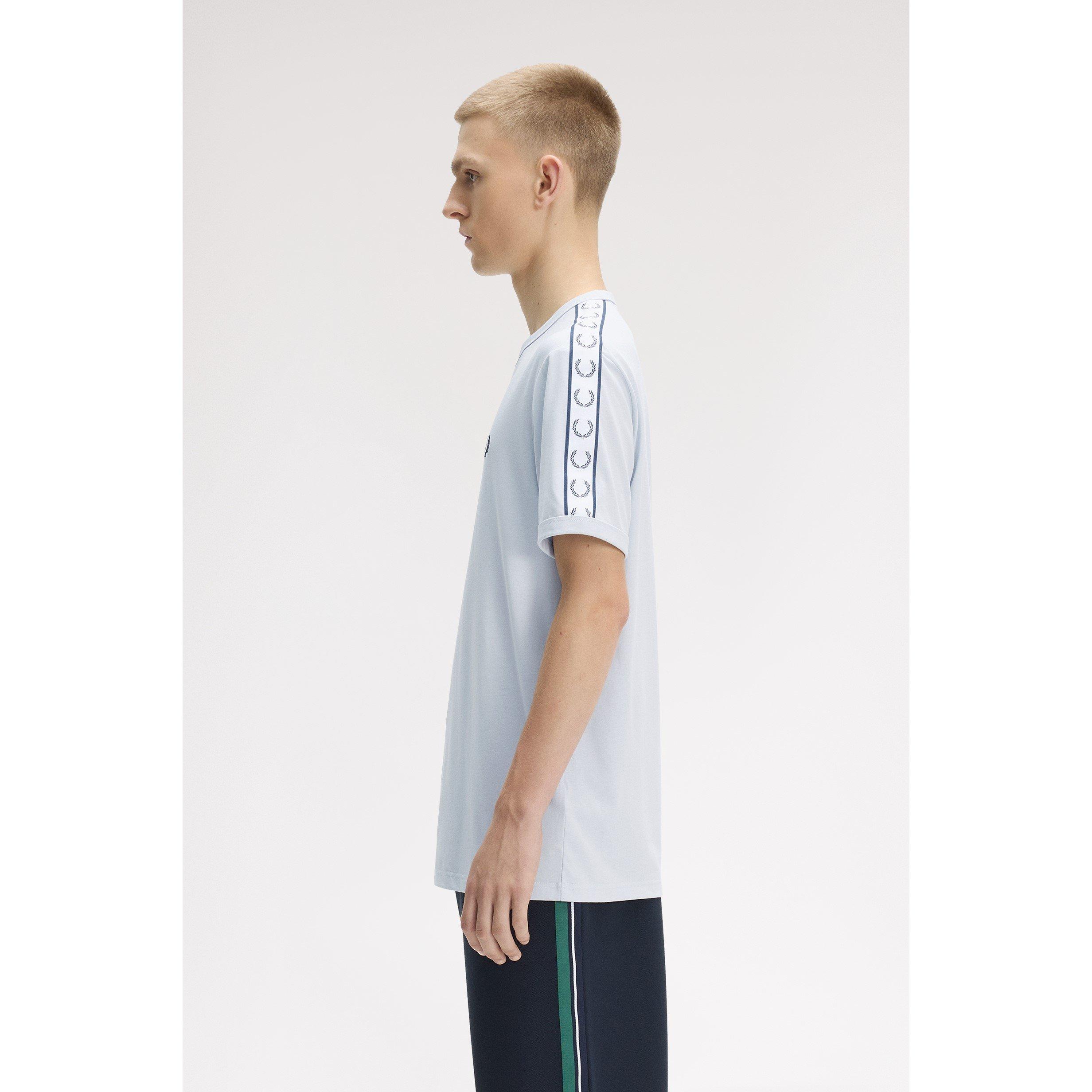 Dusky Blue 28A - Fred Perry - Tape Tee - 4