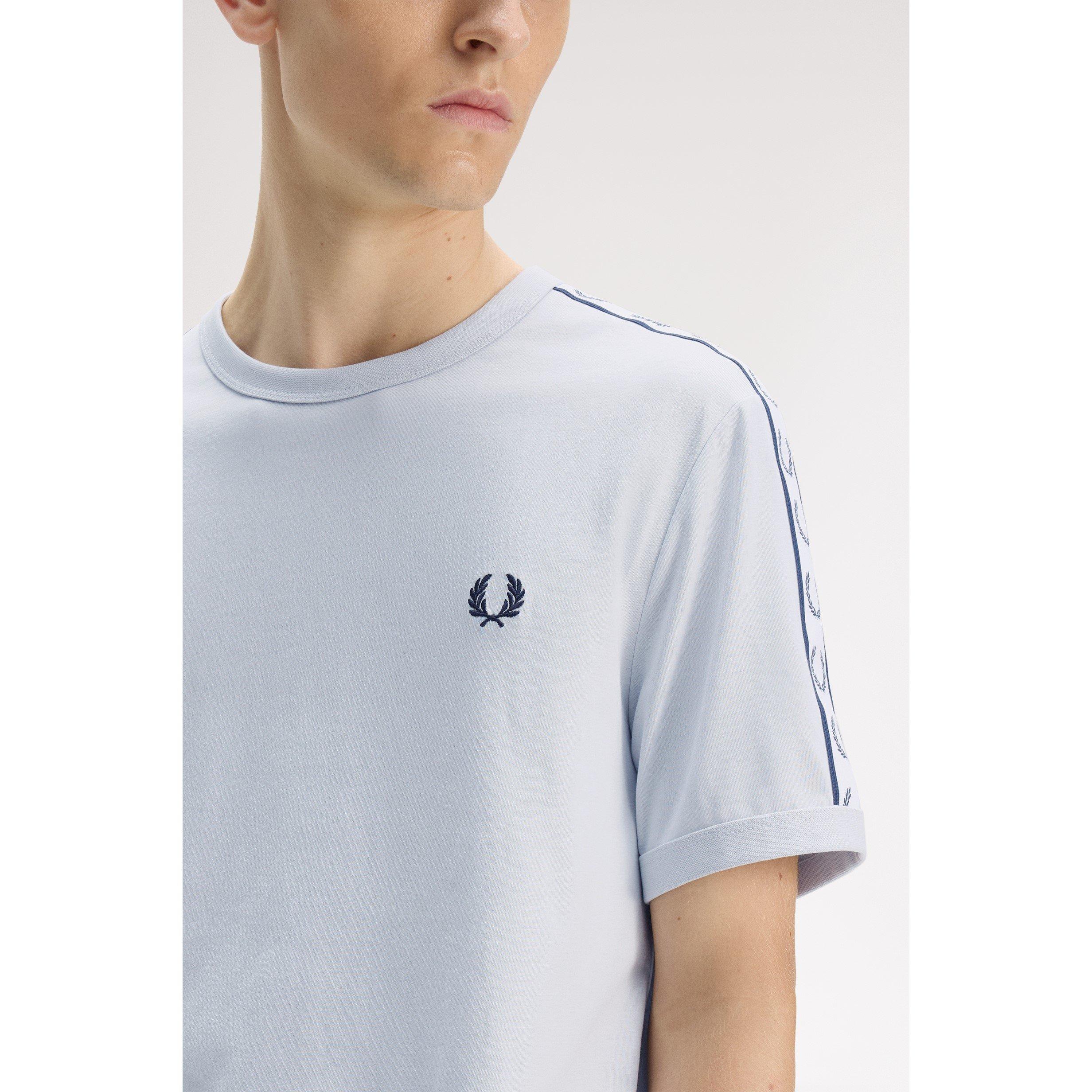 Dusky Blue 28A - Fred Perry - Tape Tee - 5